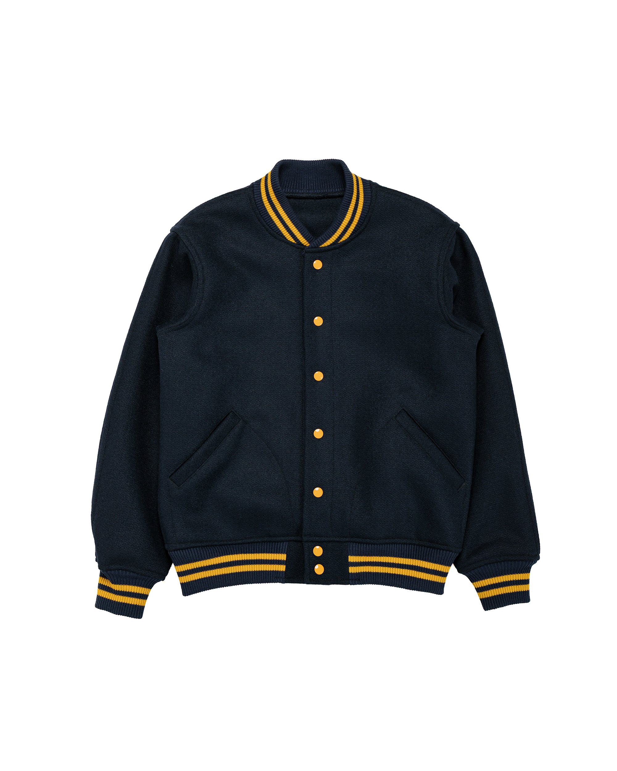 新品　WAREHOUSE 1950's VARSITY JACKET 2240 Warehouse Lot. 2240 1950's Navy Varsity Jacket Plain Navy