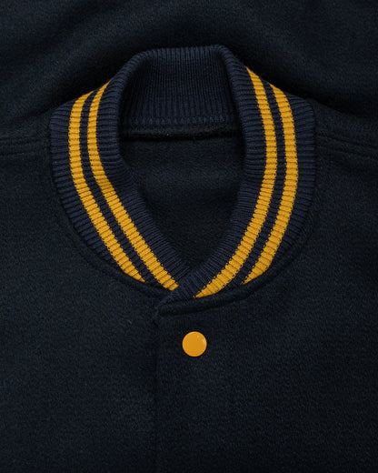 Warehouse Lot. 2240 1950's Navy Varsity Jacket Plain Navy