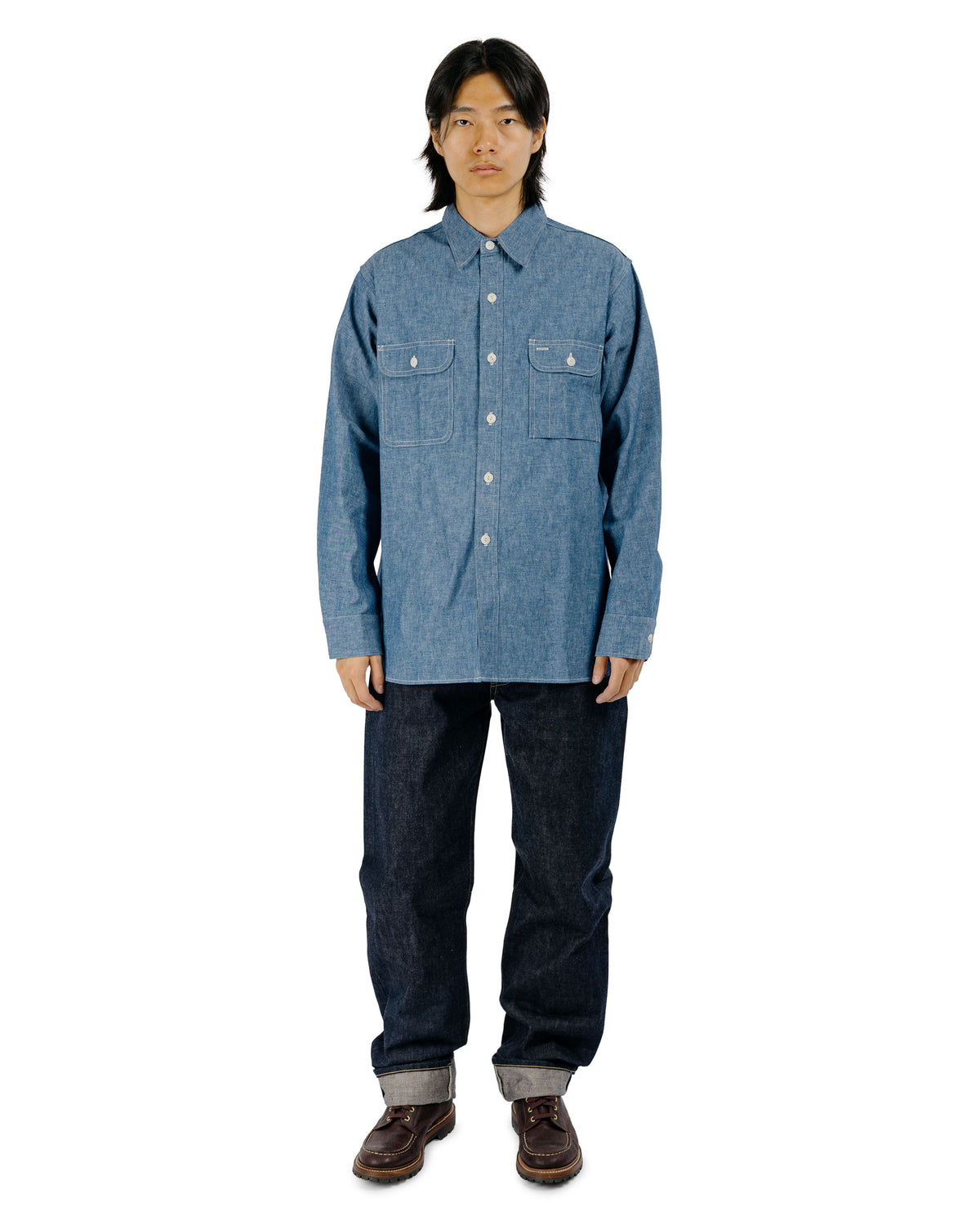 Warehouse Lot. 3048 Big Yank Chambray Shirts Sax