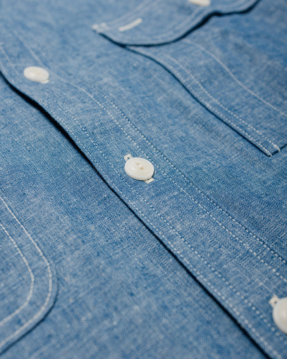 Warehouse Lot. 3048 Big Yank Chambray Shirts Sax
