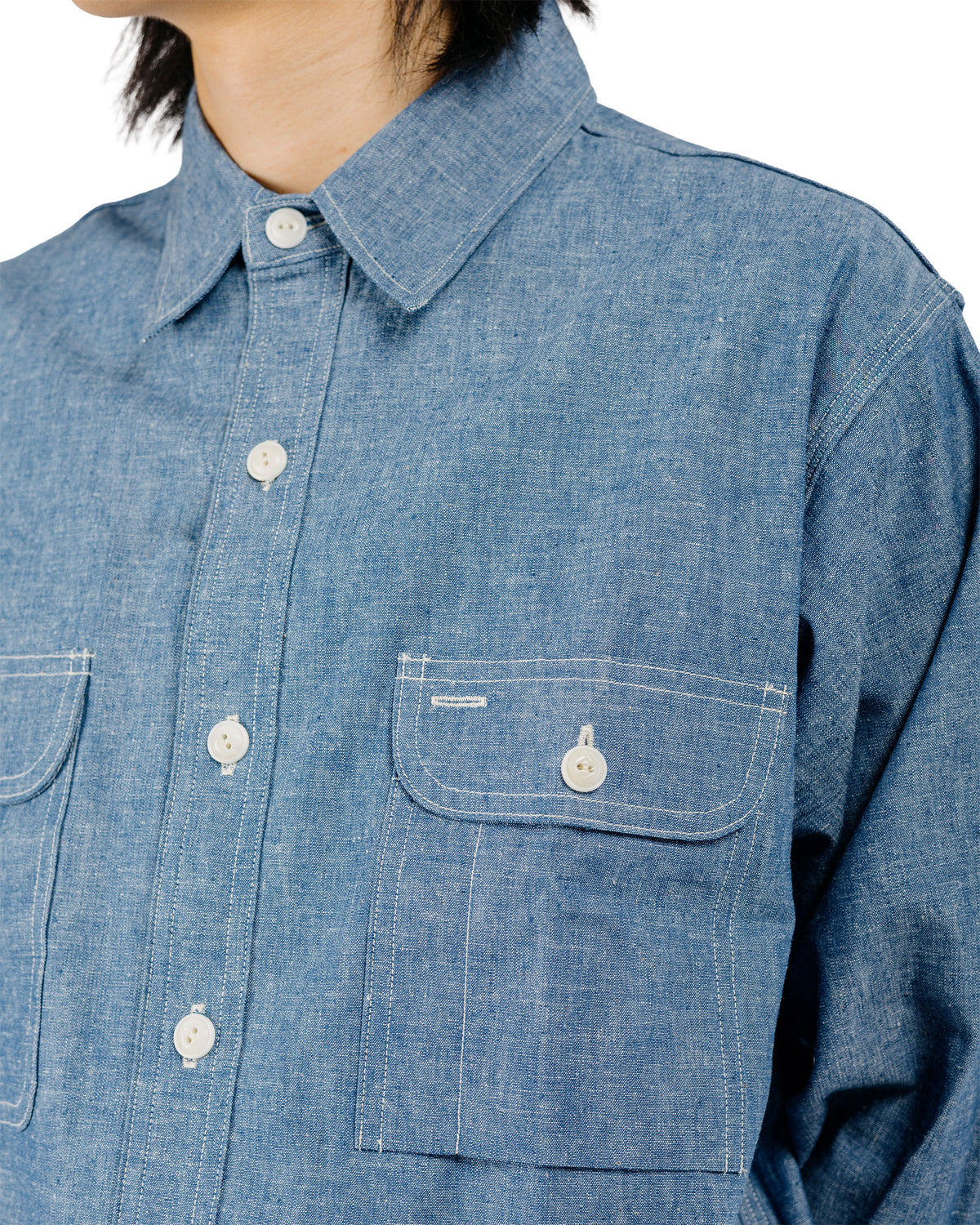 Warehouse Lot. 3048 Big Yank Chambray Shirts Sax