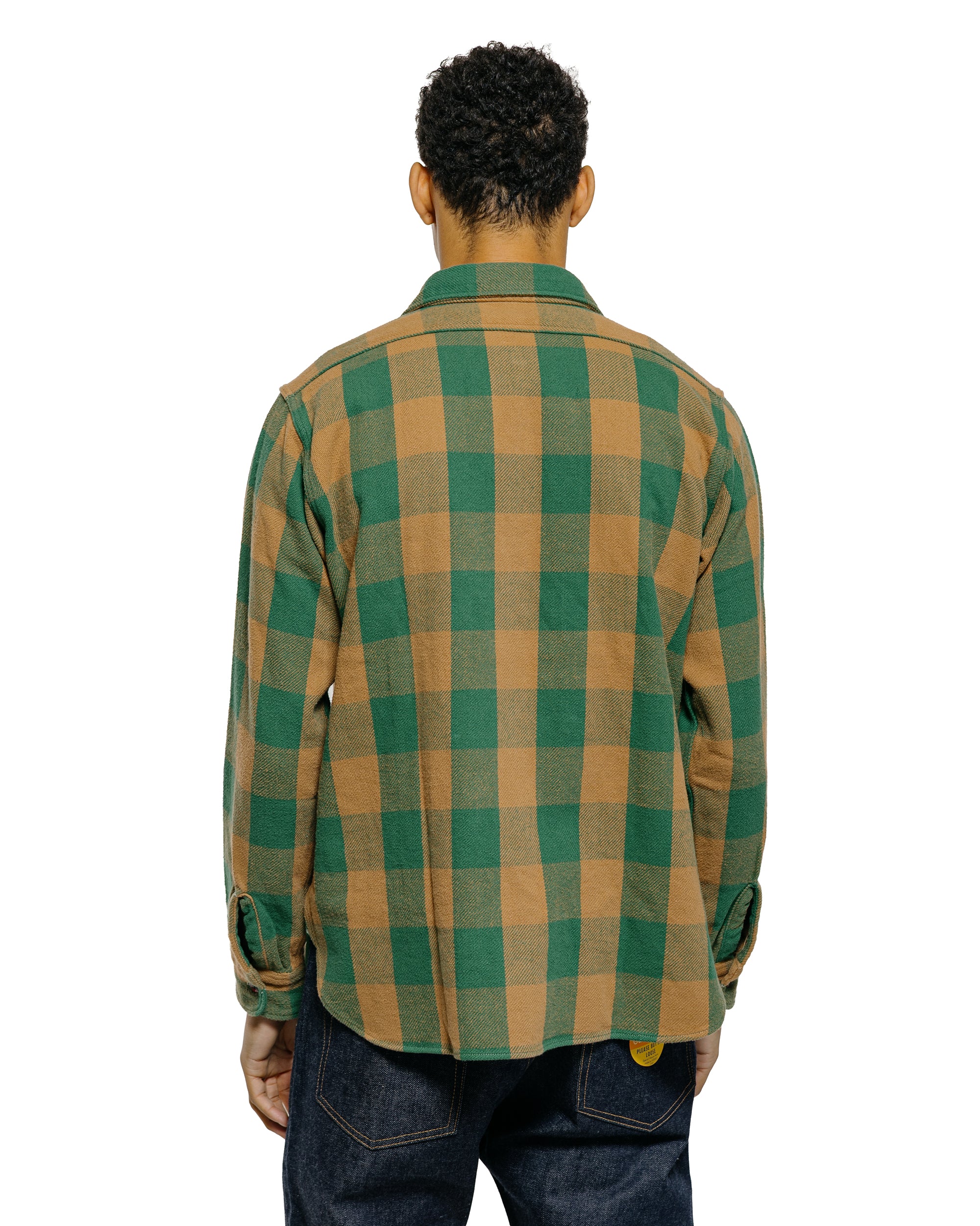 Warehouse Lot. 3104 Flannel Shirts O/W Pattern A Green