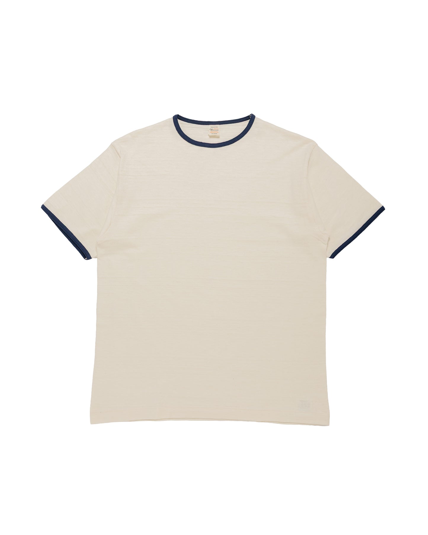 Warehouse Lot. 4059 Ringer T Plain Cream/Navy