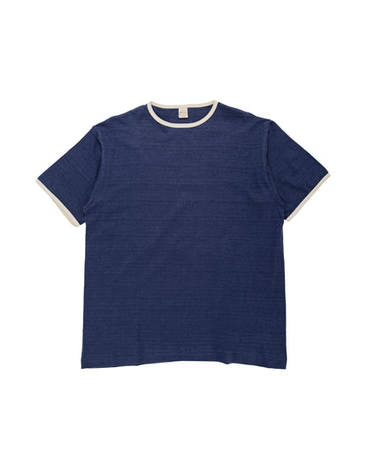 lost & found Warehouse Warehouse Lot. 4059 Ringer T Plain Navy/Cream