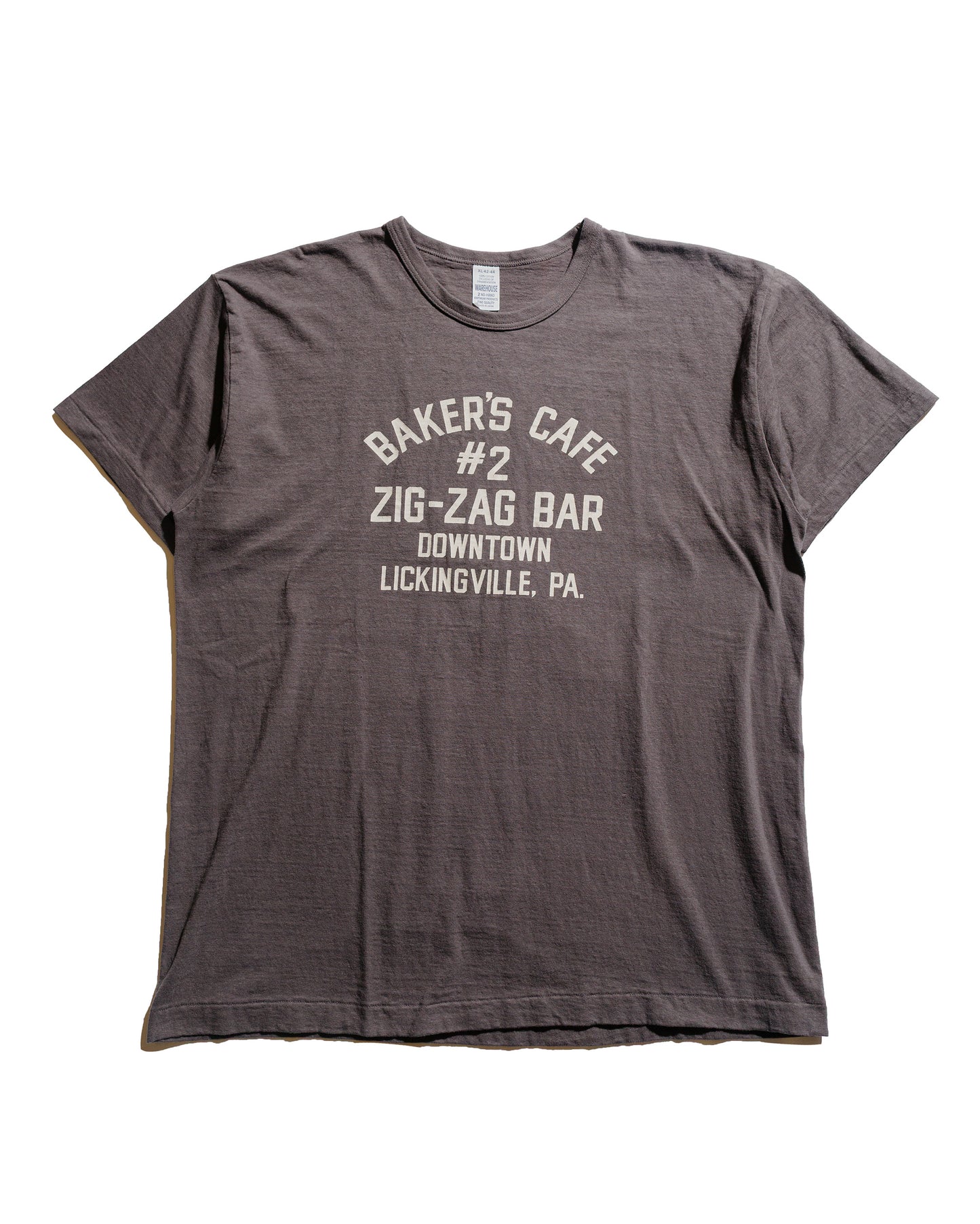 Warehouse Lot. 4064 ZIG-ZAG BAR Charcoal