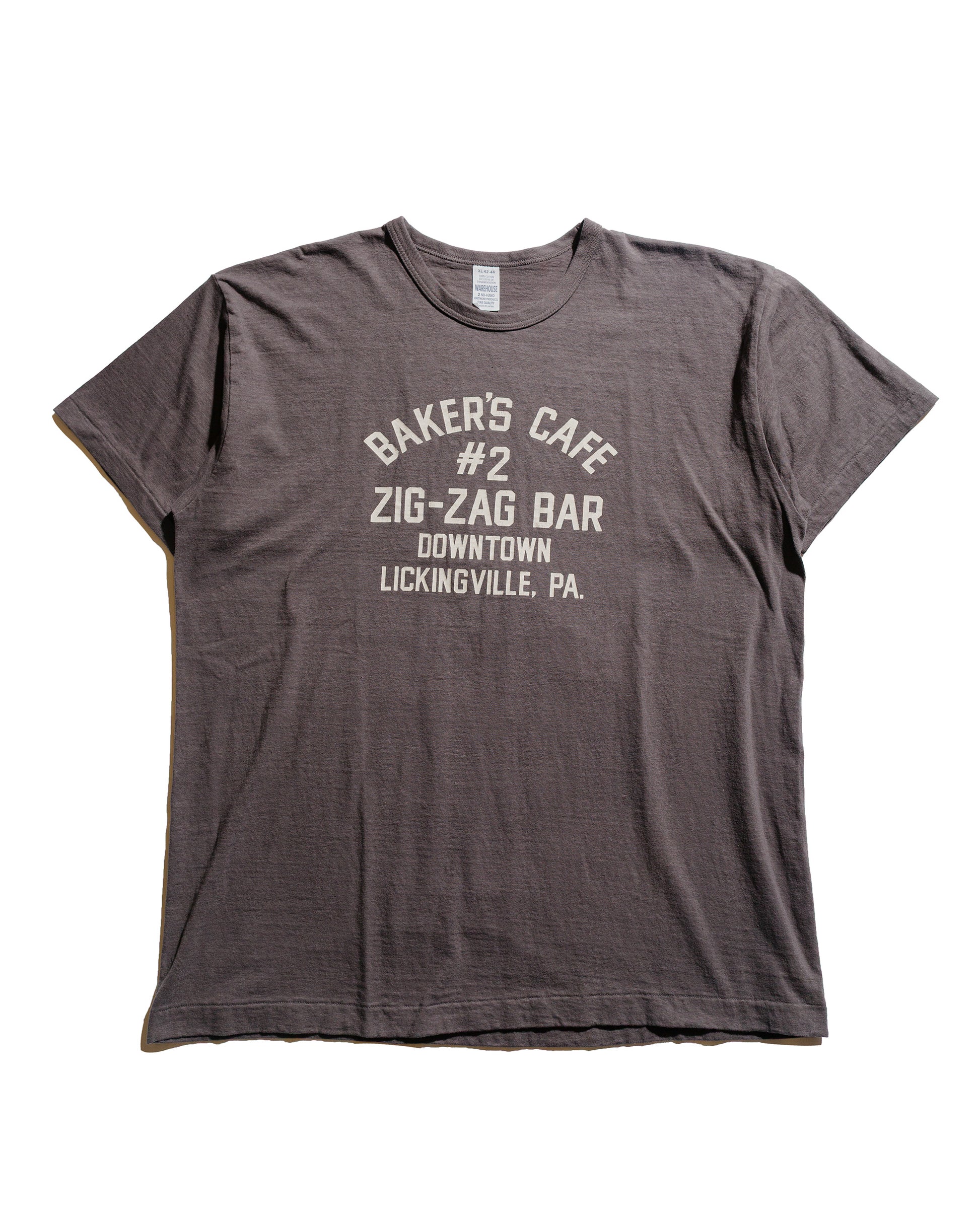 Warehouse Lot. 4064 ZIG-ZAG BAR Charcoal