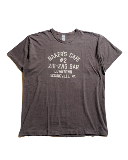 Warehouse Lot. 4064 ZIG-ZAG BAR Charcoal