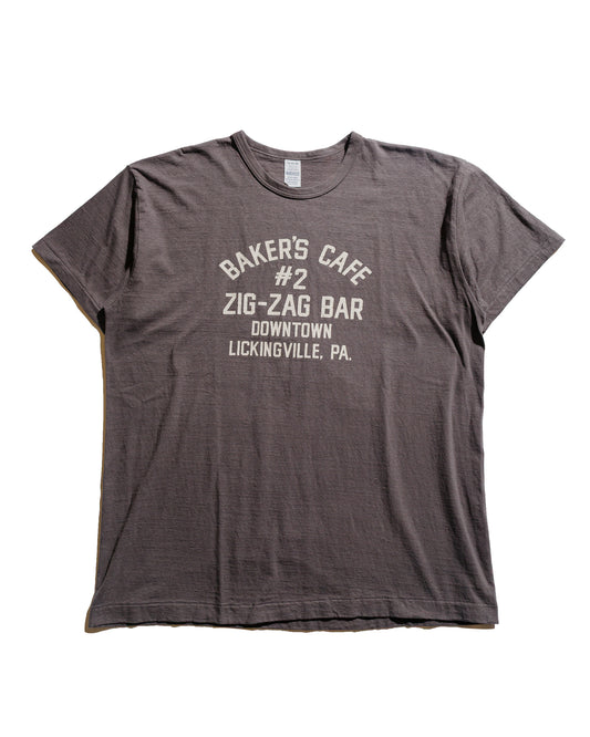 Warehouse Lot. 4064 ZIG-ZAG BAR Charcoal