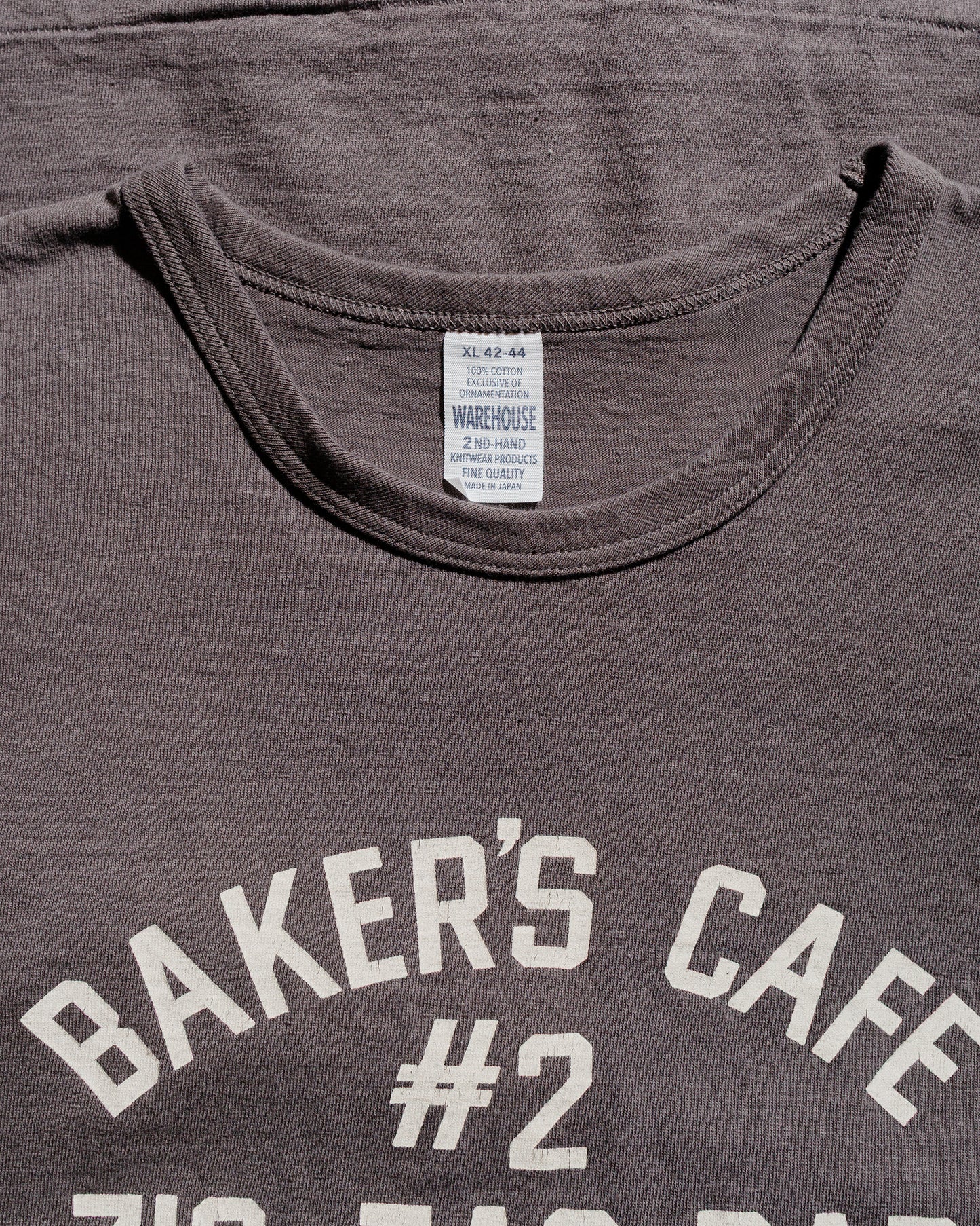 Warehouse Lot. 4064 ZIG-ZAG BAR Charcoal