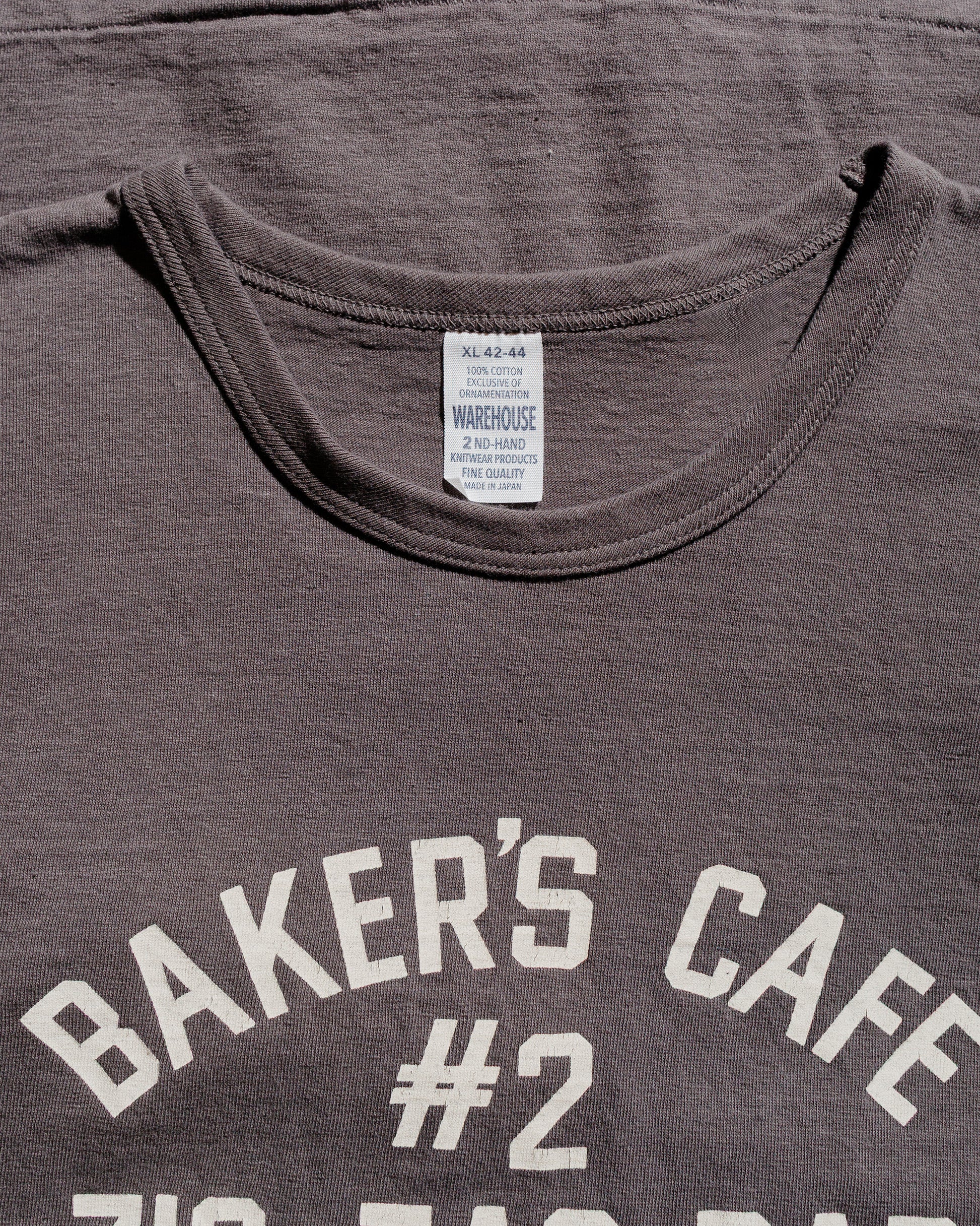 Warehouse Lot. 4064 ZIG-ZAG BAR Charcoal