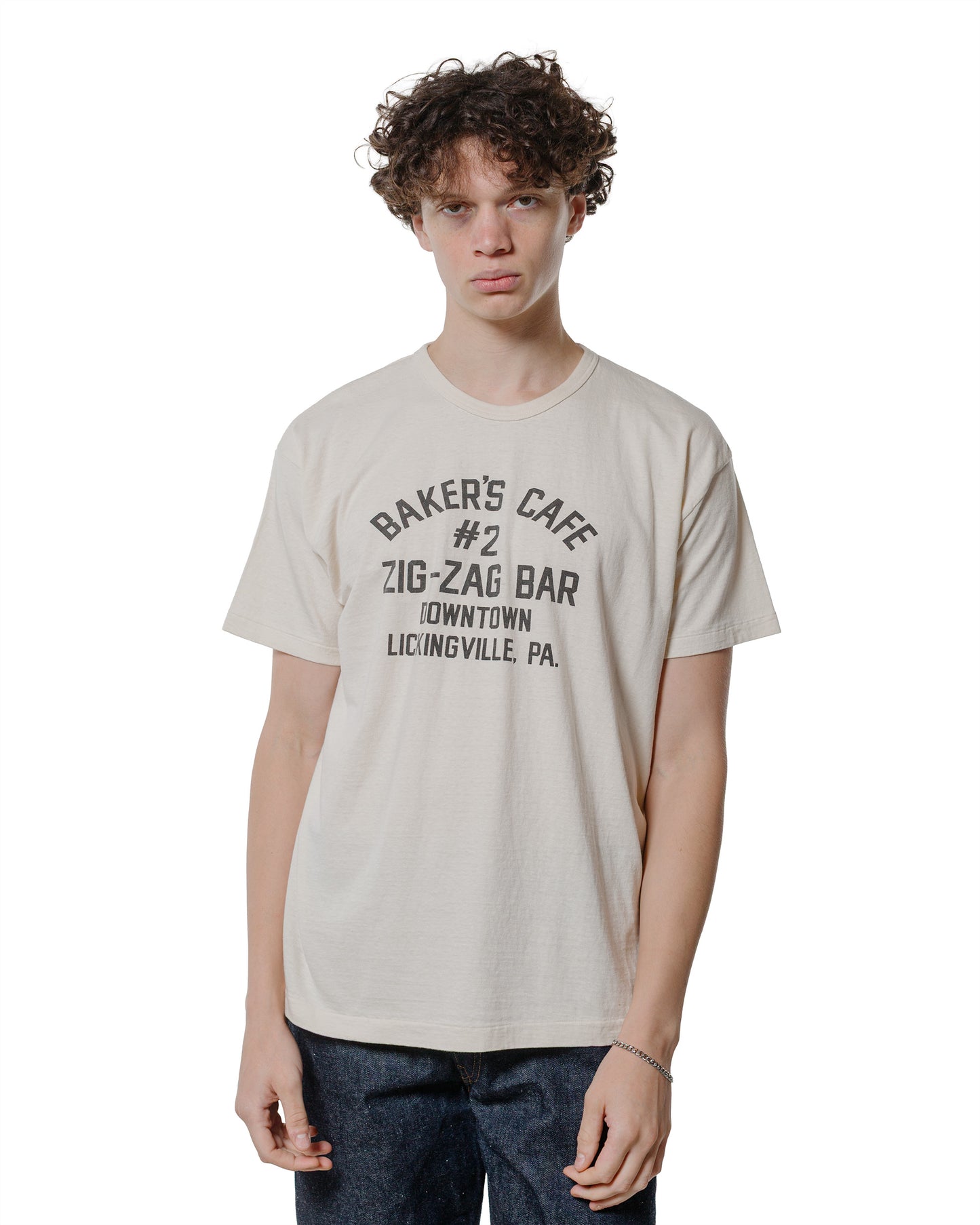 Warehouse Lot. 4064 ZIG-ZAG BAR Cream