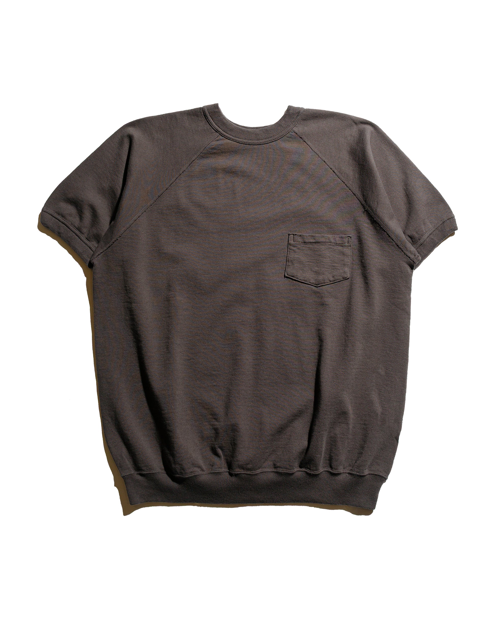 Warehouse Lot. 4105 Short Sleeve SW With Pocket Plain Charcoal
