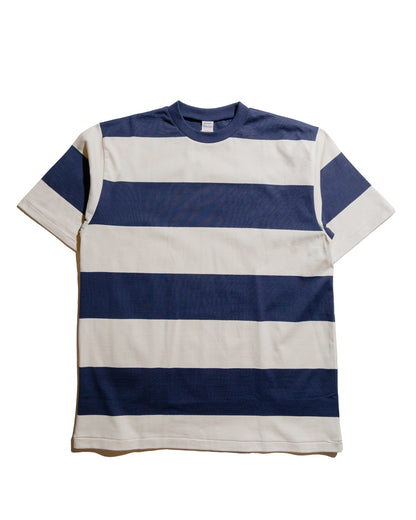 Warehouse Lot. 4108 SS 4in Border T NavyKinari