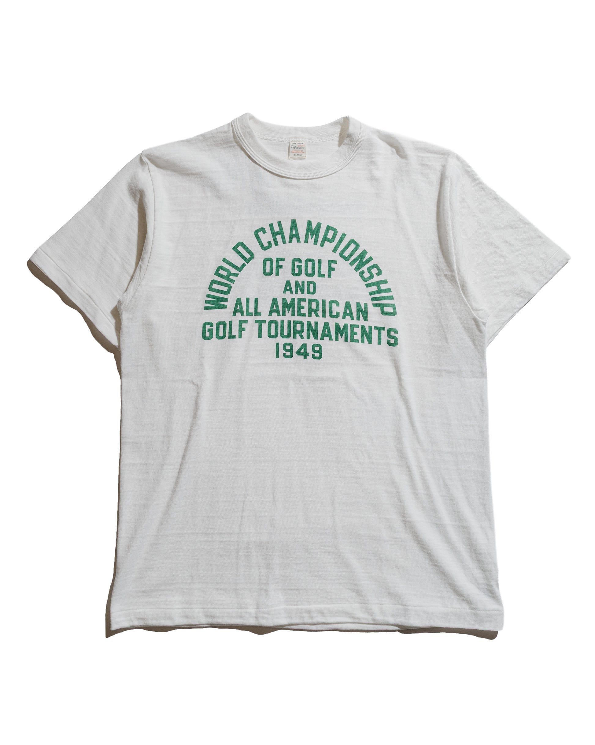 Warehouse Lot. 4601 GOLF TOURNAMENTS Off White