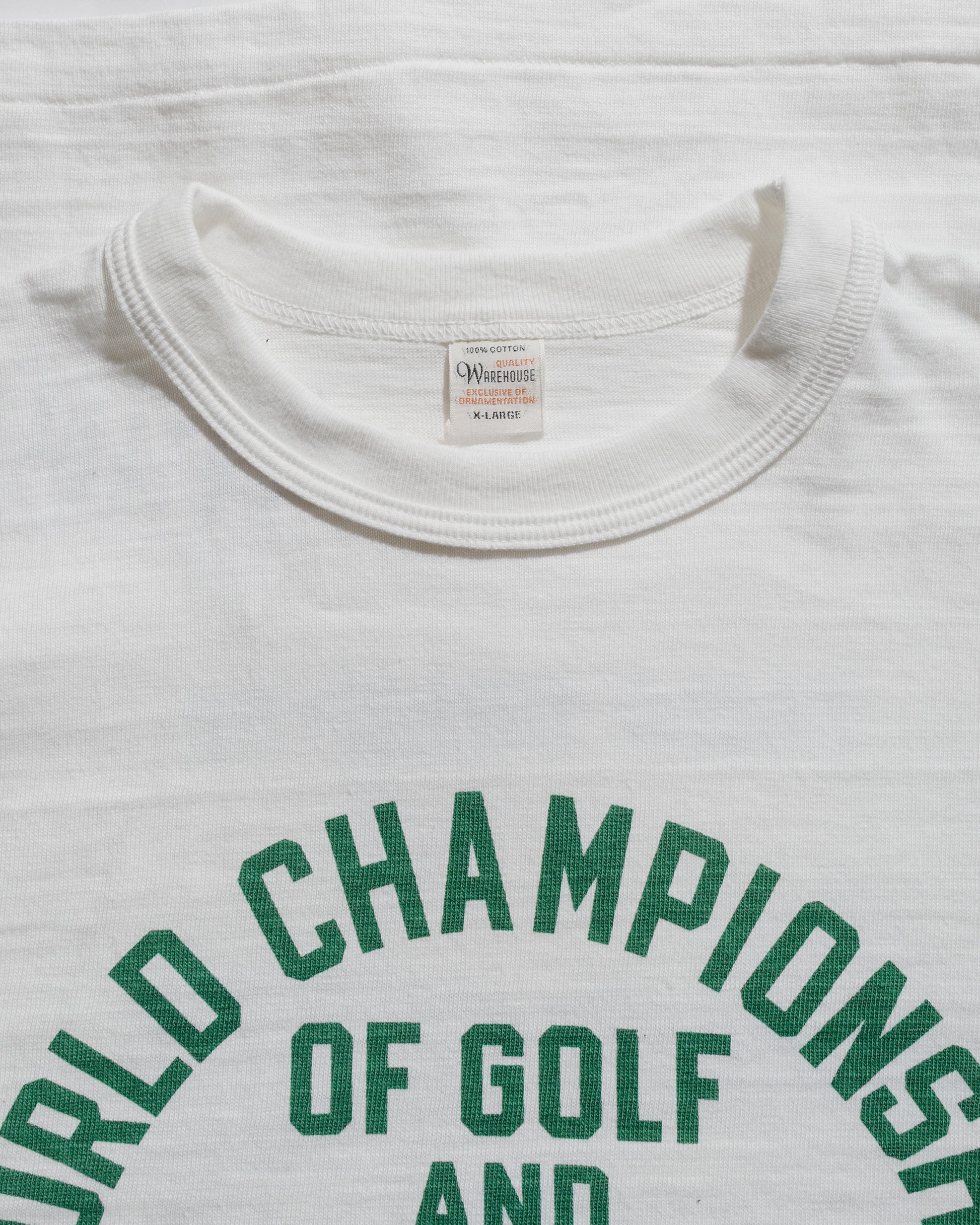 Warehouse Lot. 4601 GOLF TOURNAMENTS Off White