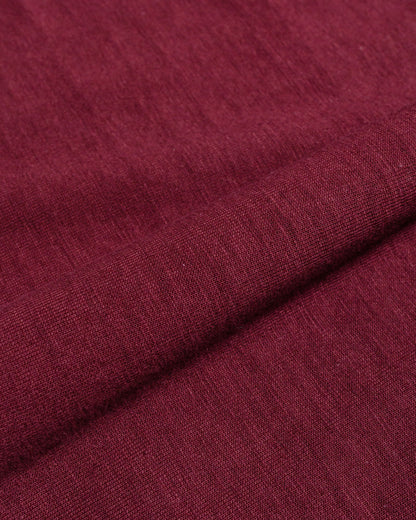 Warehouse Lot. 4601 No Print Bordeaux fabric