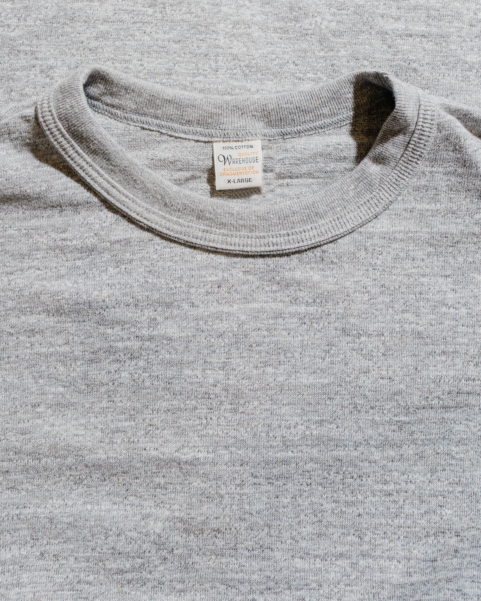 Warehouse Lot. 4601 No Print Heather Grey