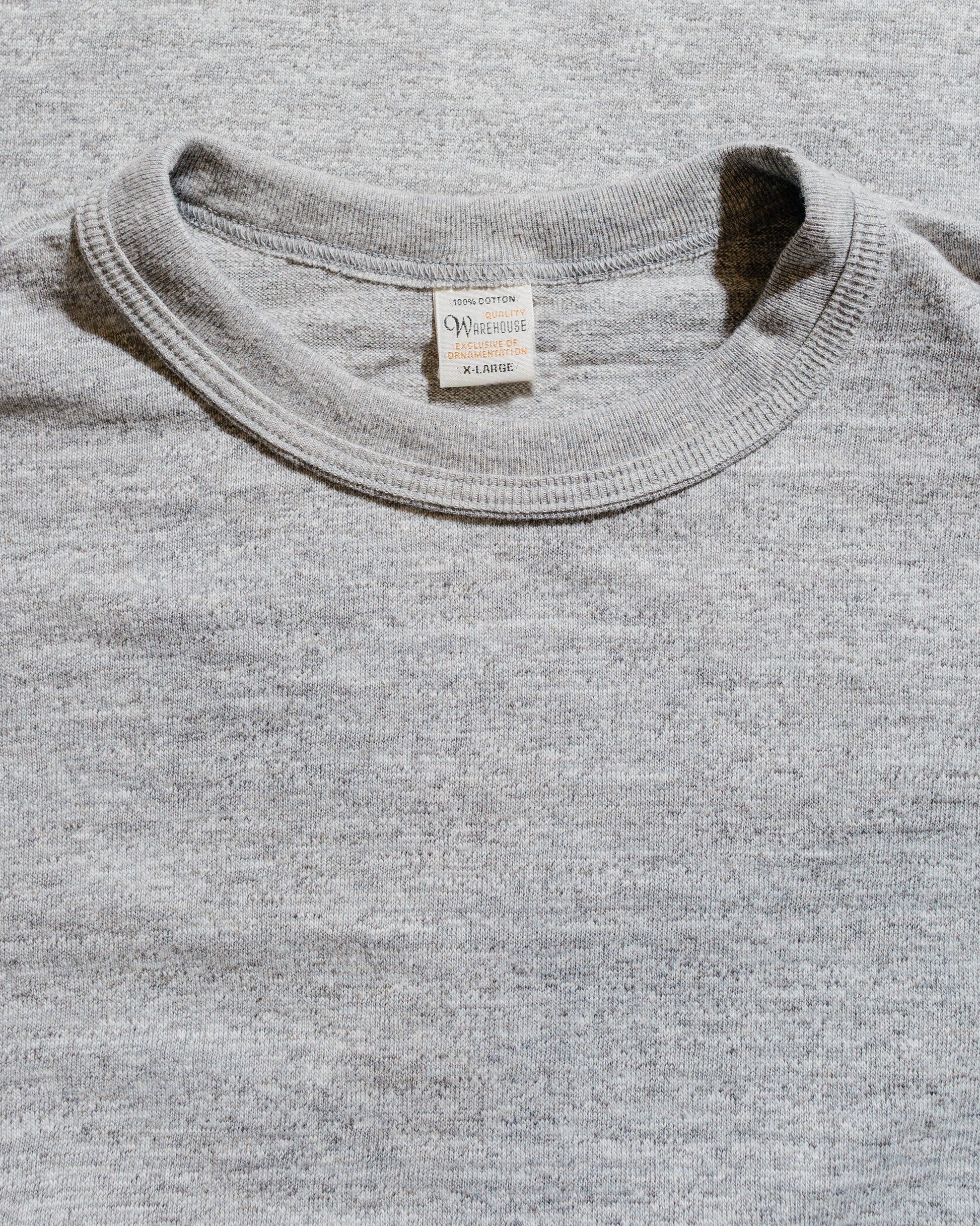 Warehouse Lot. 4601 No Print Heather Grey