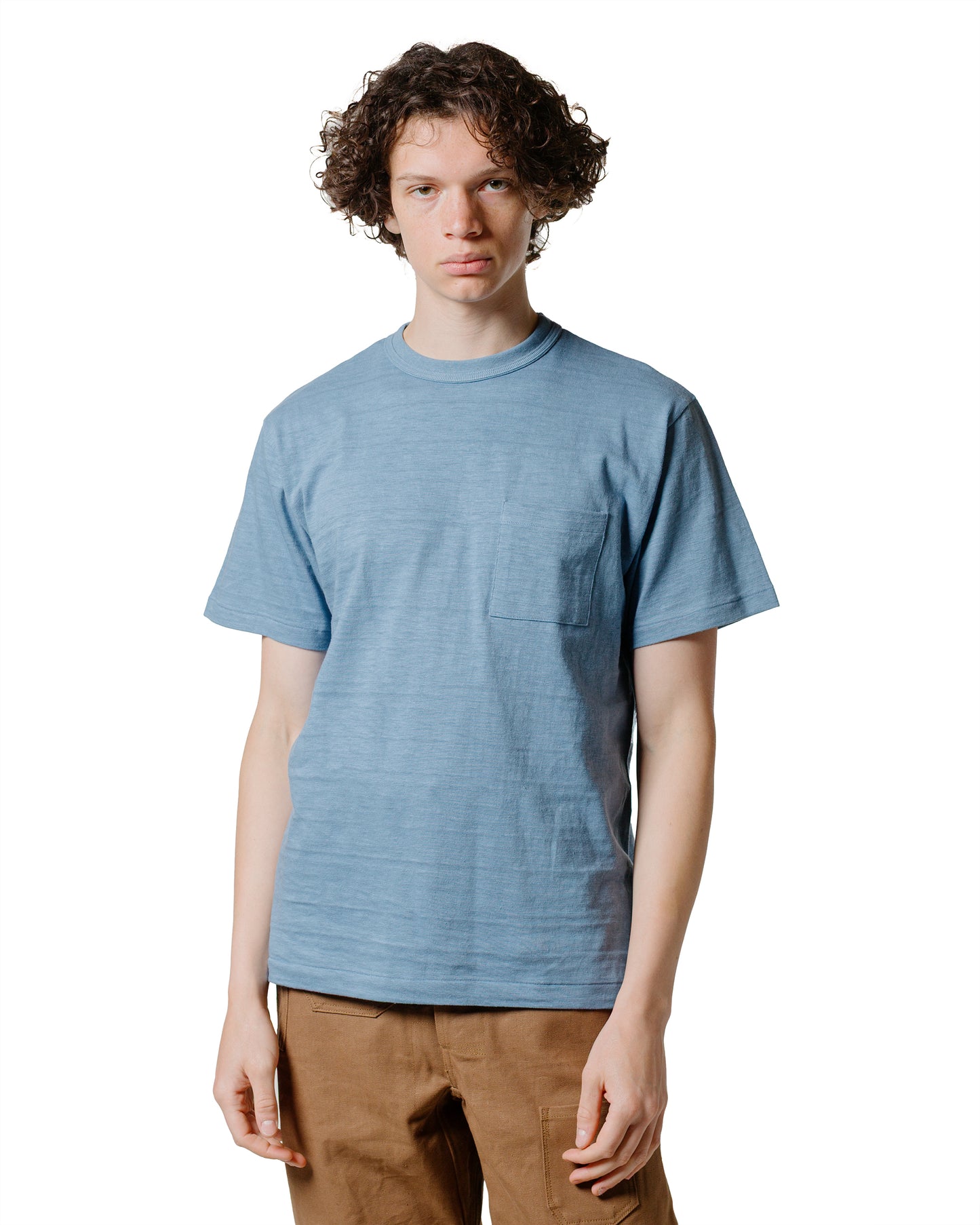 Warehouse Lot. 4601 Pocket T Pale Blue