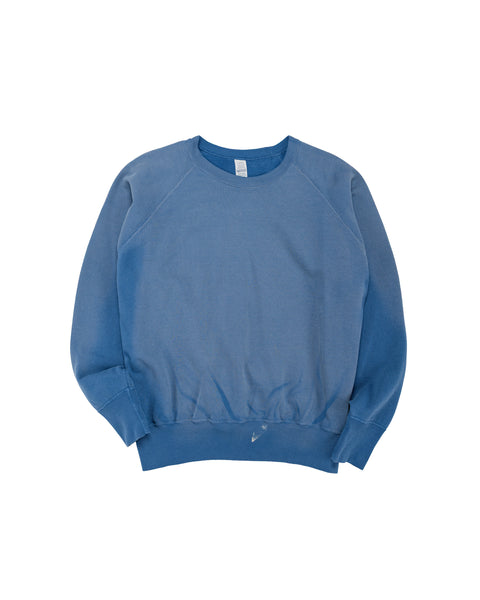 Warehouse Lot. 461 Raglan Crew Neck SW U/W Sun Burned Blue
