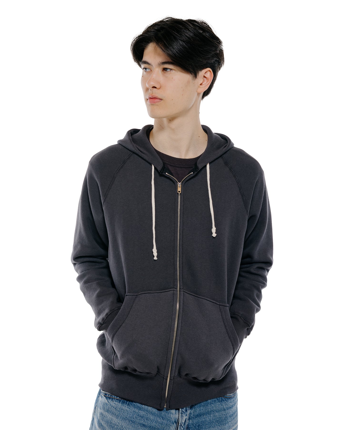 Warehouse Lot. 496 Raglan Freedom Full Zip Hood Sumikuro