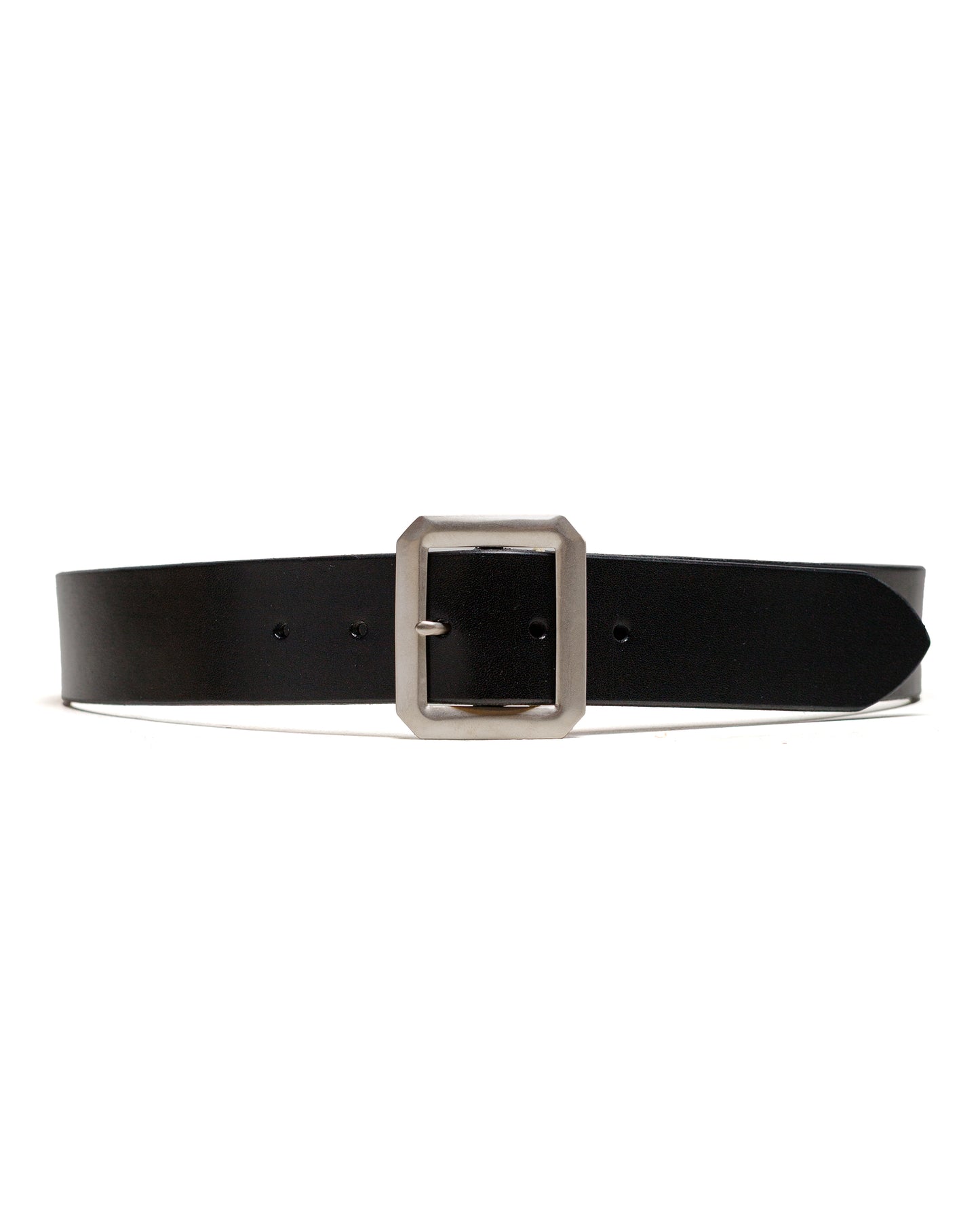 Warehouse Lot. 6039 Garrison Cowhide Belt Black