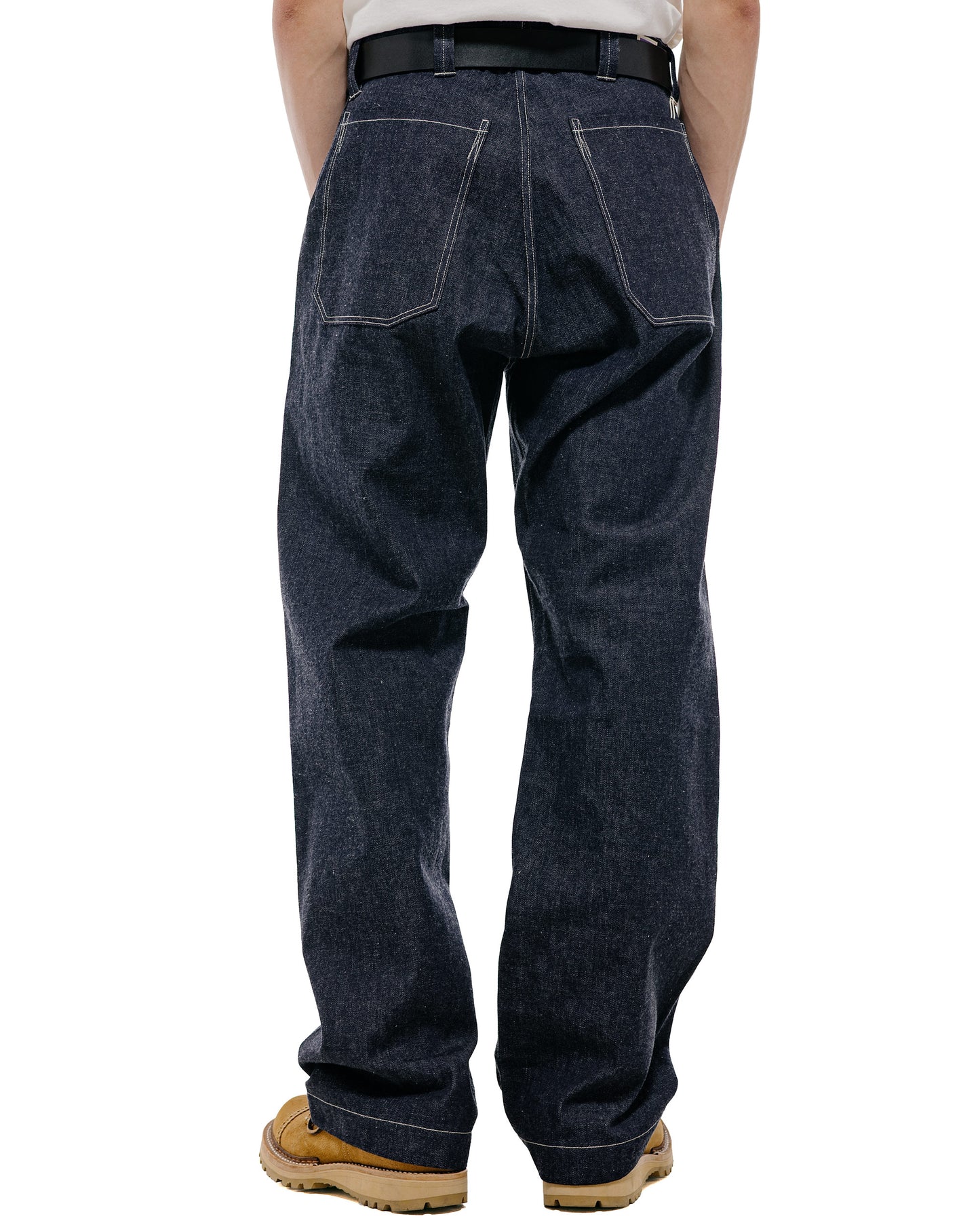 Warehouse Lot. JG-01S 1910s Netmaker's Trousers Indigo Denim Original