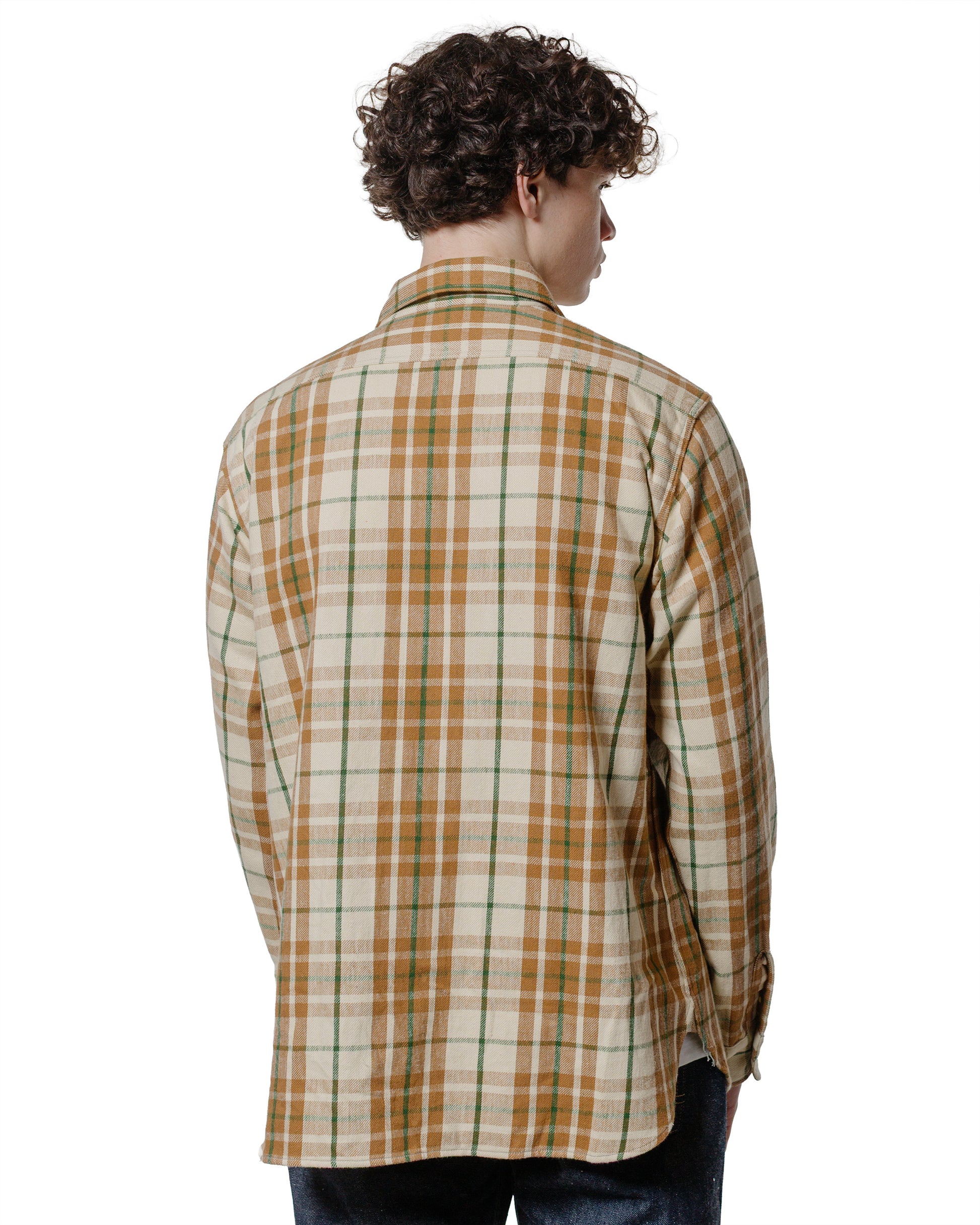 Warehouse Lot. JG-06-2 The Modern Flannel (The Notched Pockets) A Beige