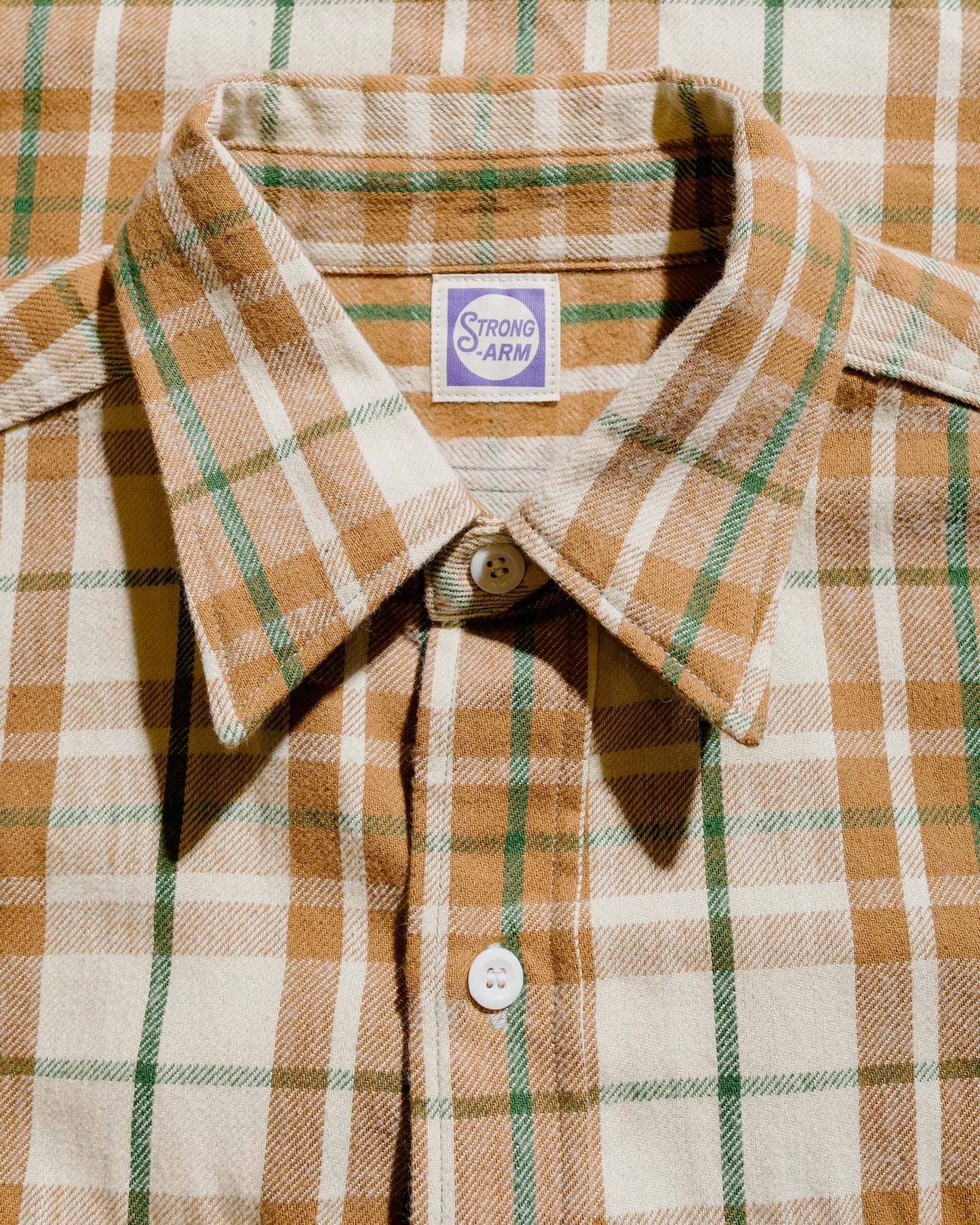 Warehouse Lot. JG-06-2 The Modern Flannel (The Notched Pockets) A Beige