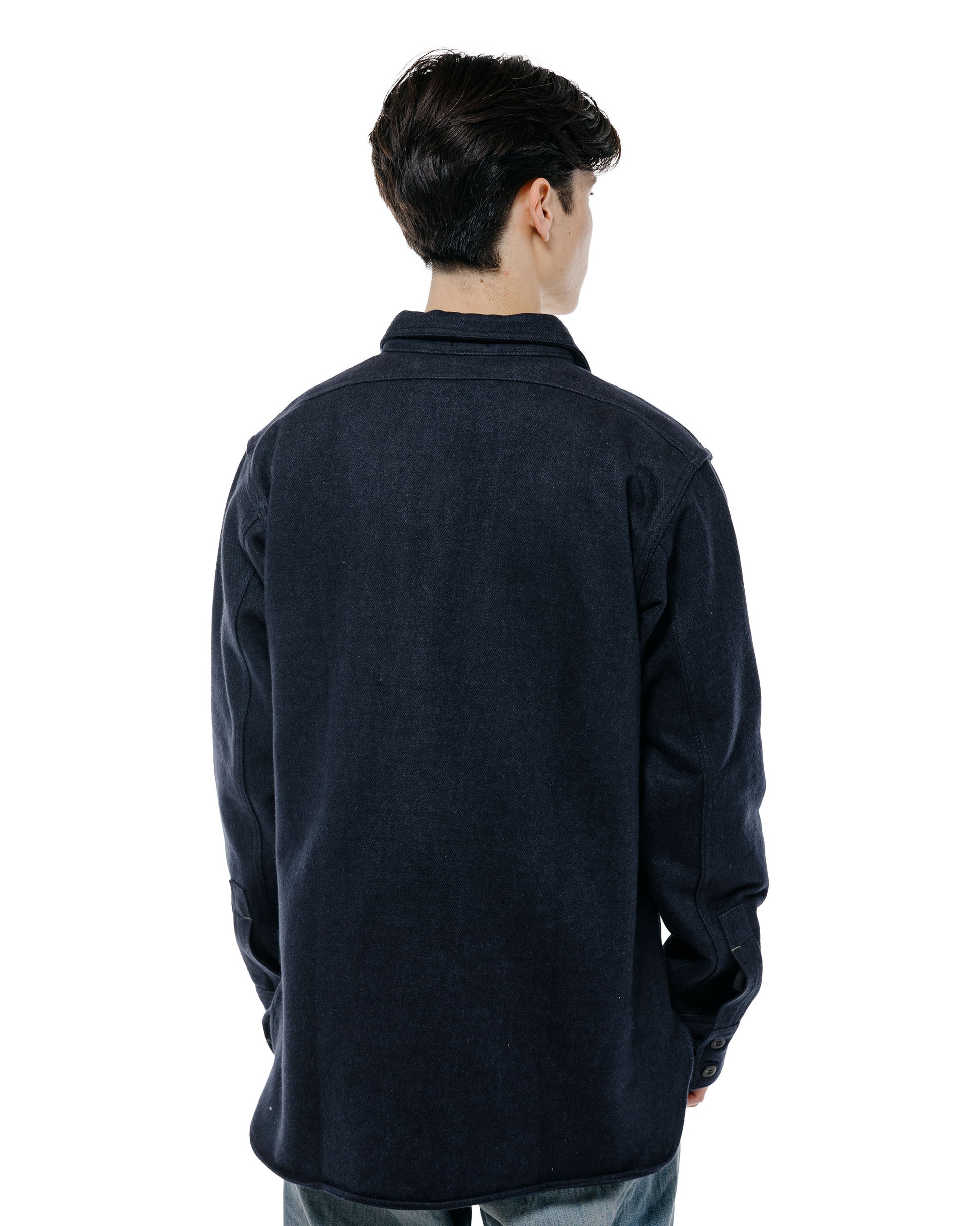 Warehouse Lot. JG-39 C.P.O. Half-Zip Shirt Navy