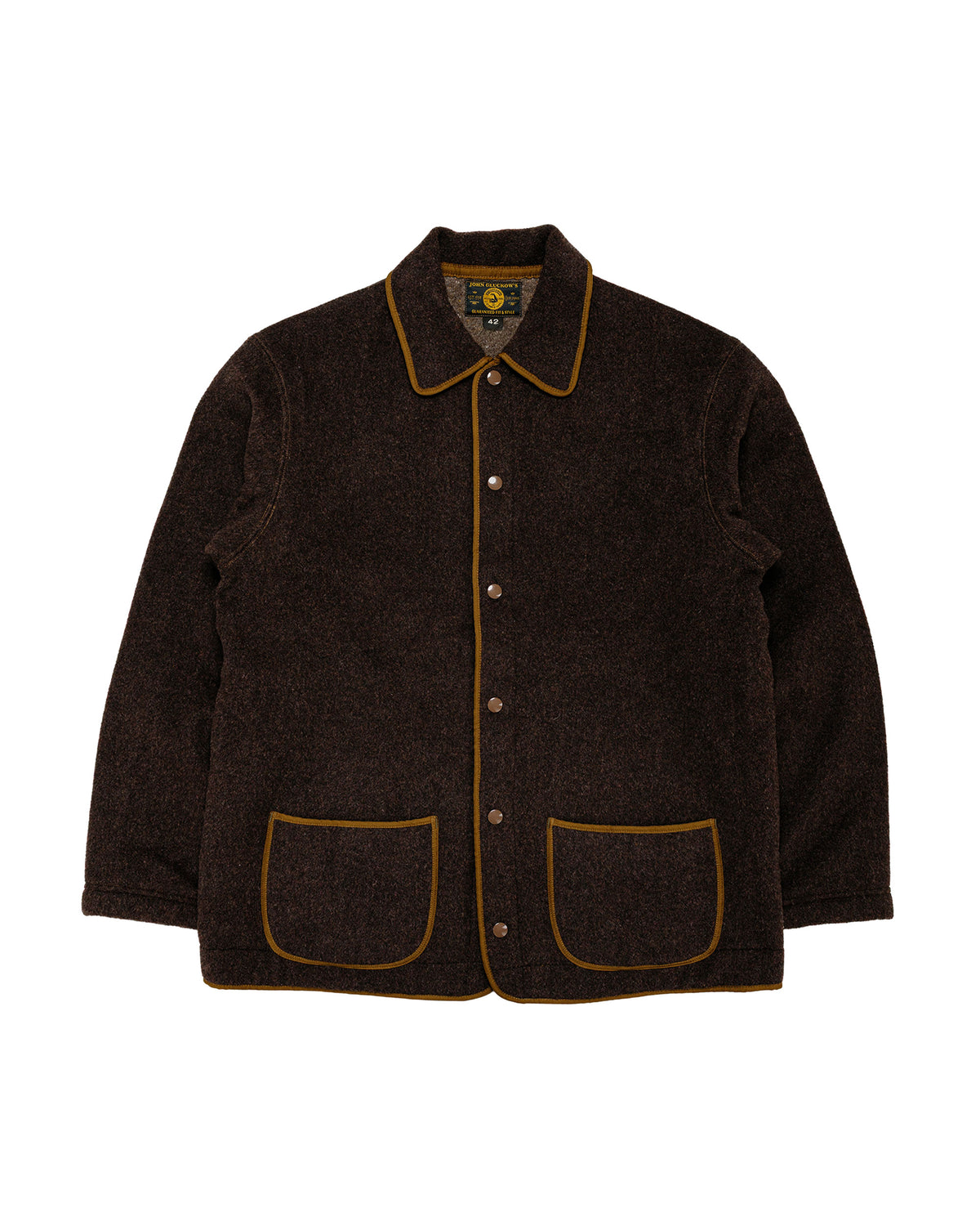 Warehouse Lot. JG-46 Fleece Beach Jacket Dark Brown