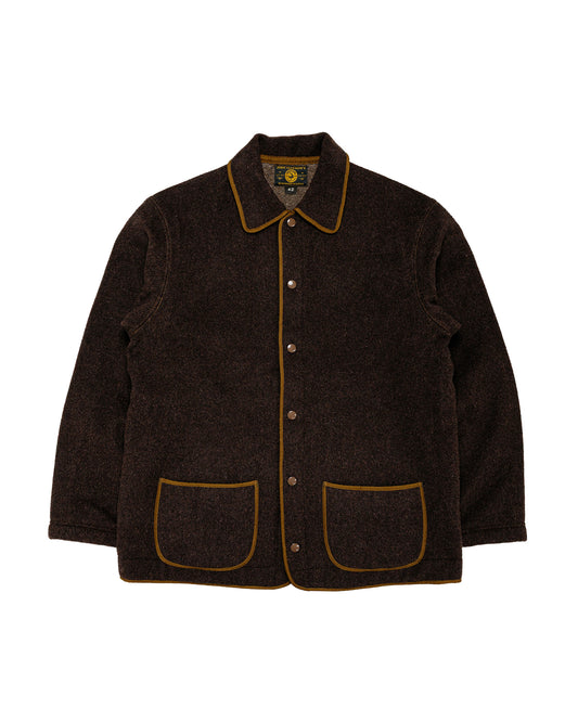Warehouse Lot. JG-46 Fleece Beach Jacket Dark Brown