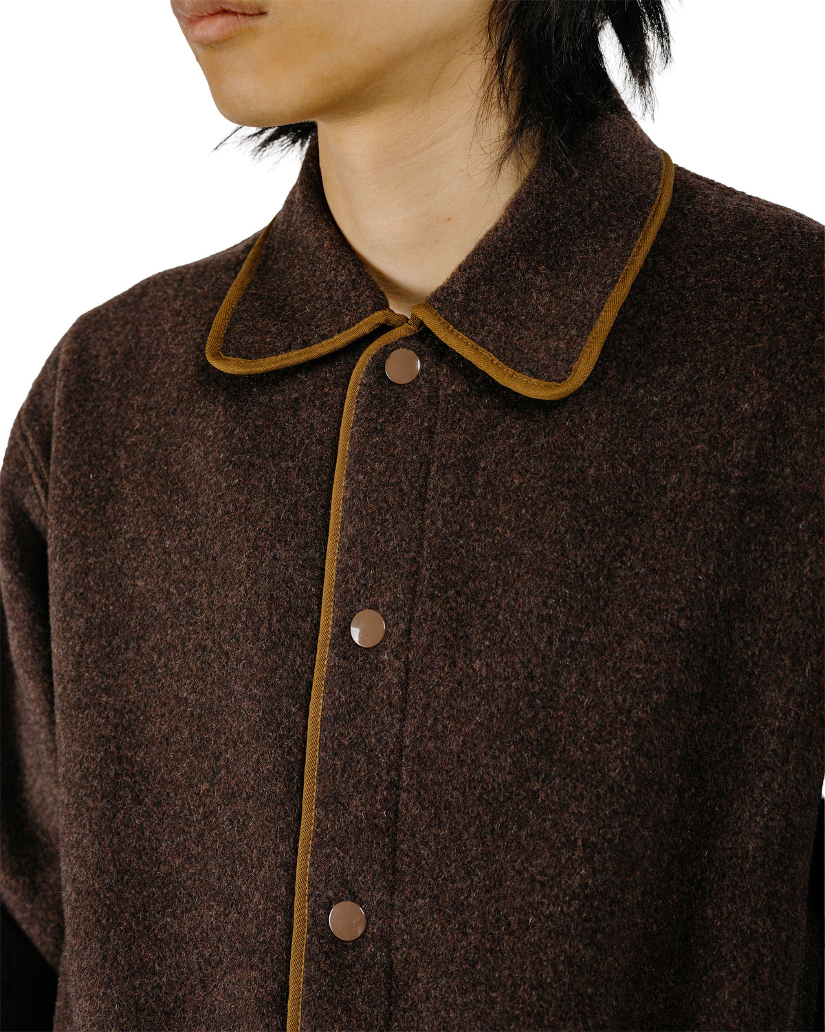 Warehouse Lot. JG-46 Fleece Beach Jacket Dark Brown