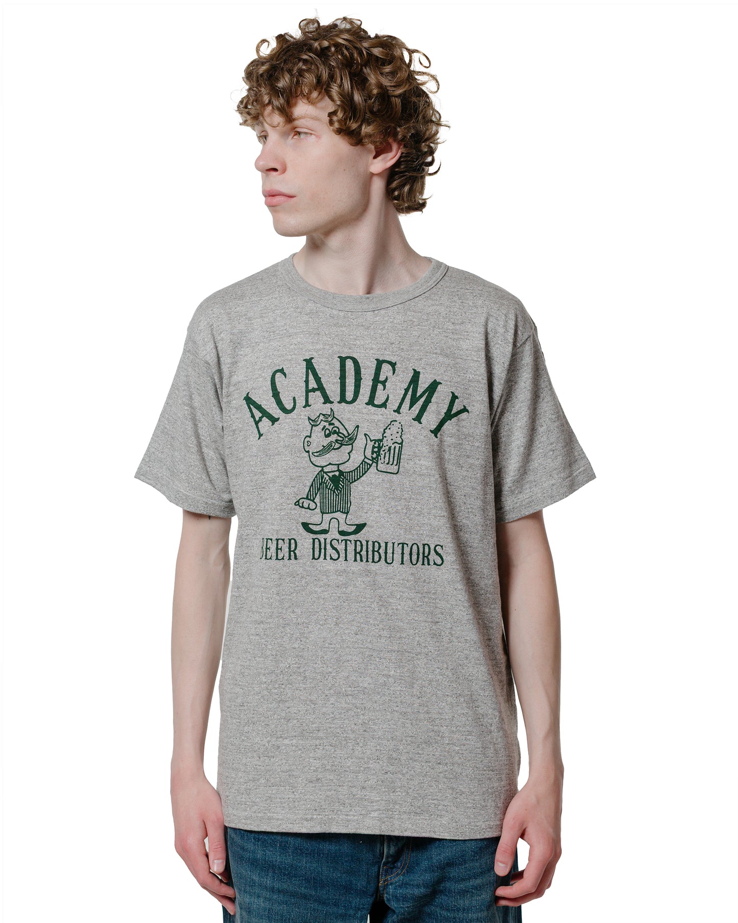 Warehouse Lot. JG-CS06 Academy Beer Distributors T Heather Grey