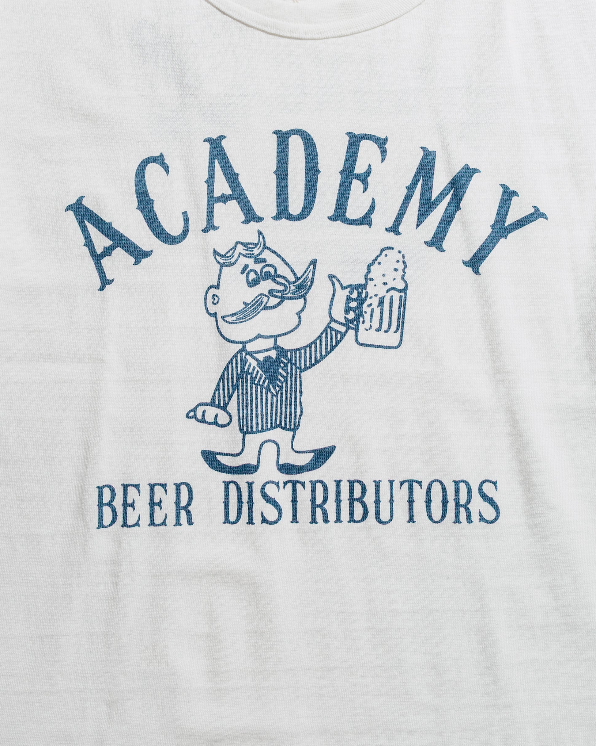 Warehouse Lot. JG-CS06 Academy Beer Distributors T Off White