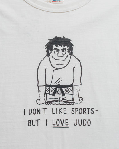 Warehouse Lot. JG-CS06 I Love Judo T Off White