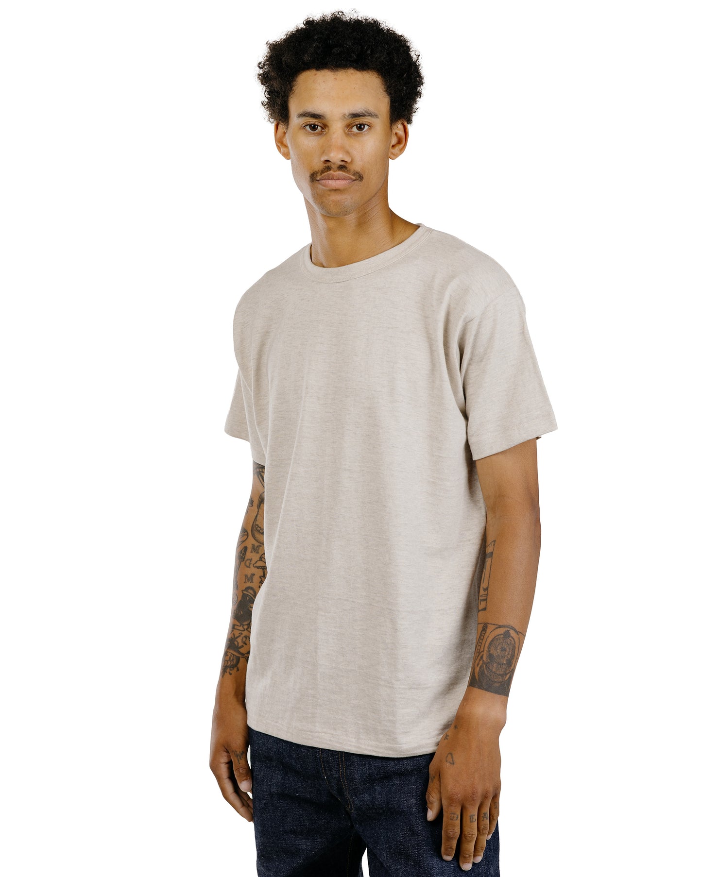 Warehouse Lot. JG-CS06 Standard T-Shirt Oatmeal