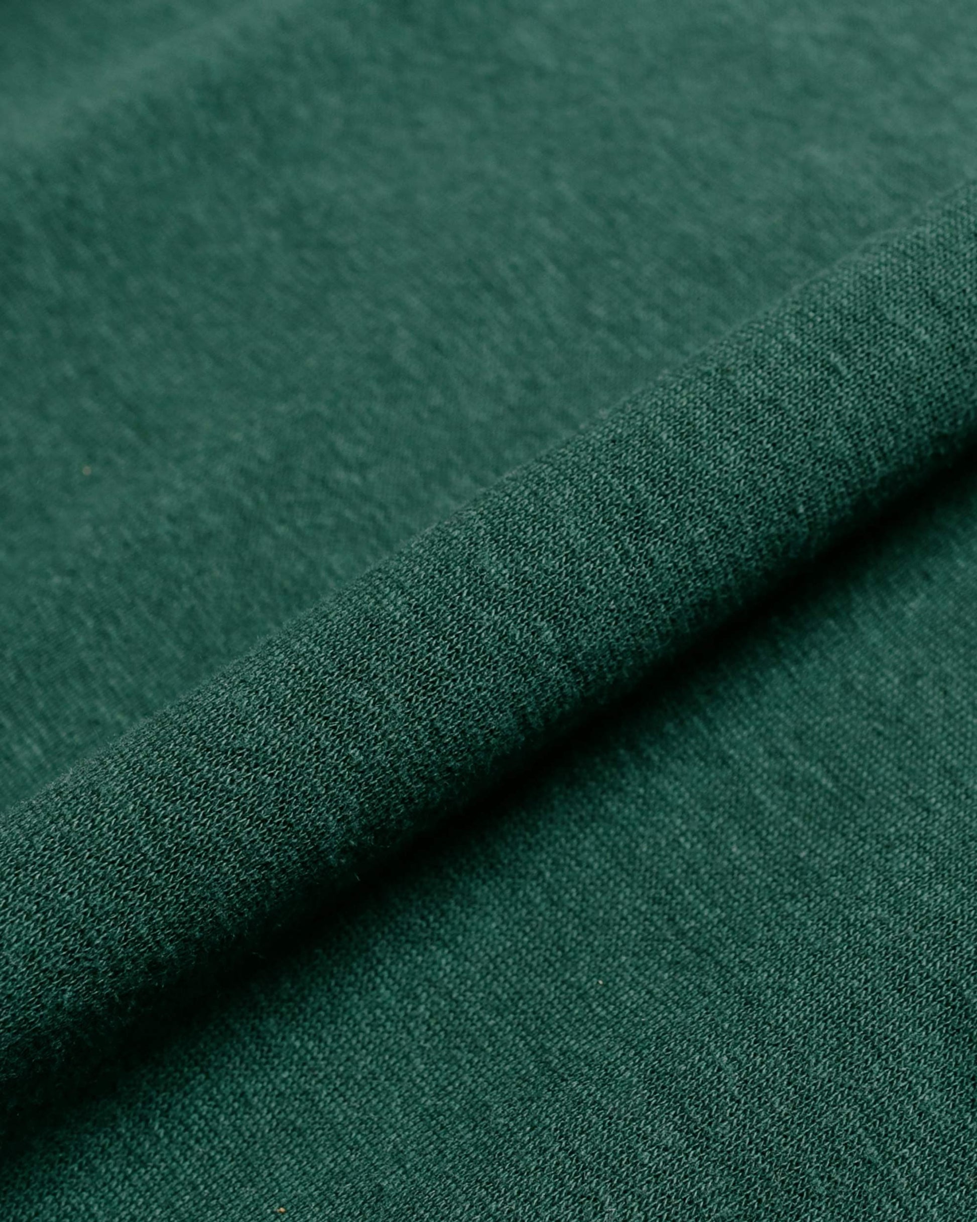 Warehouse Lot. JG-CS14 Classic Crew Sweat Dark Green No Print fabric