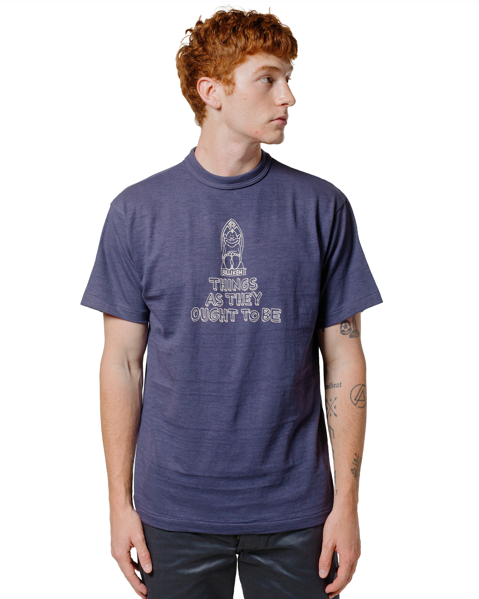 Warehouse Yusuke Hanai Lot. 4601 Things As They Ought To Be Navy