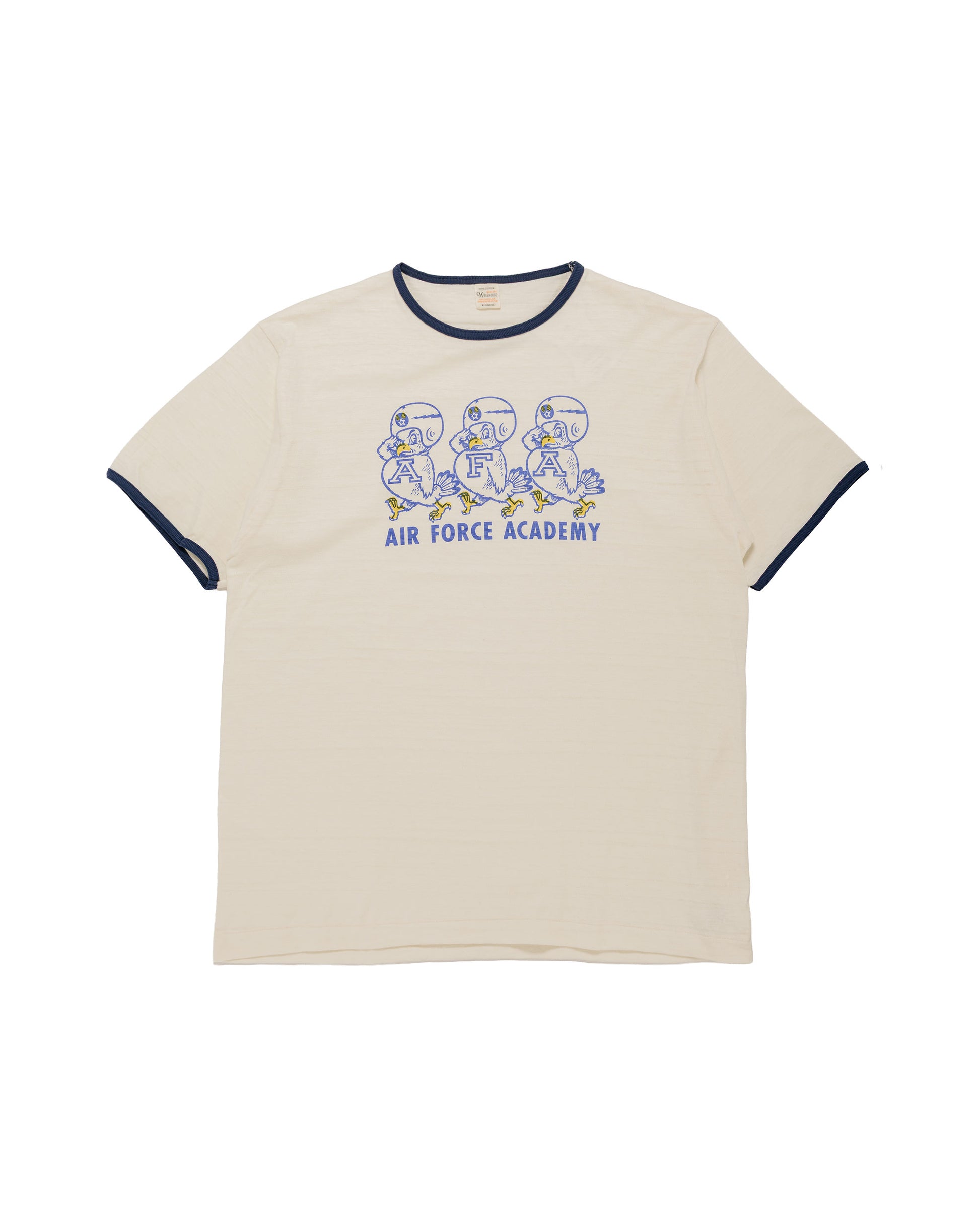 
Warehouse Lot. 4059 Ringer T AFA CreamNavy
