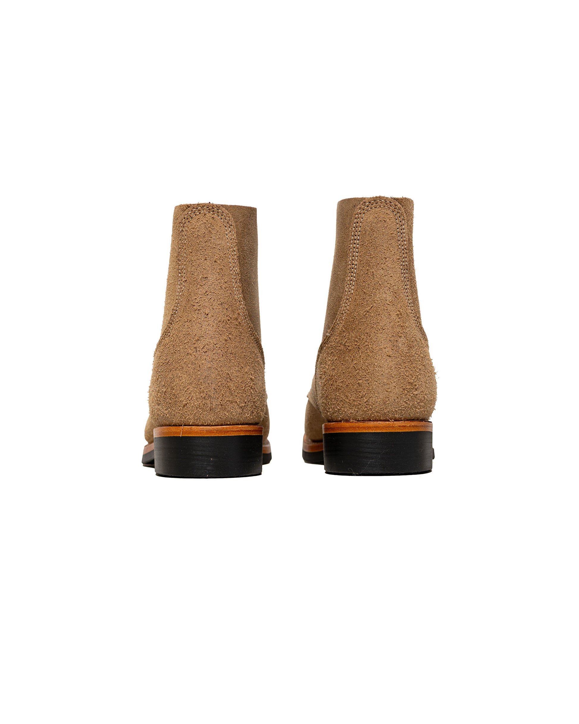 John Lofgren Bootmaker US Navy N-1 Field Shoes Boondockers CXL Natural Roughout