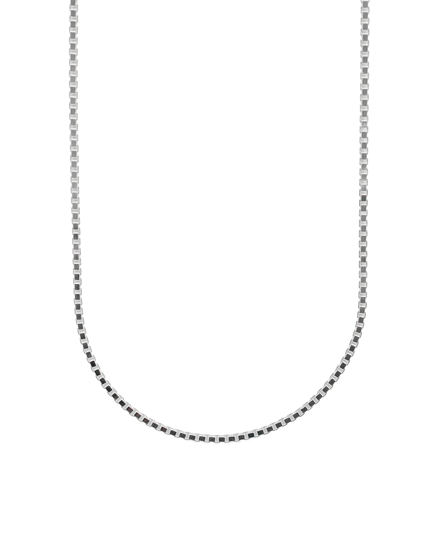 Lost & Found Box Link Necklace 22"