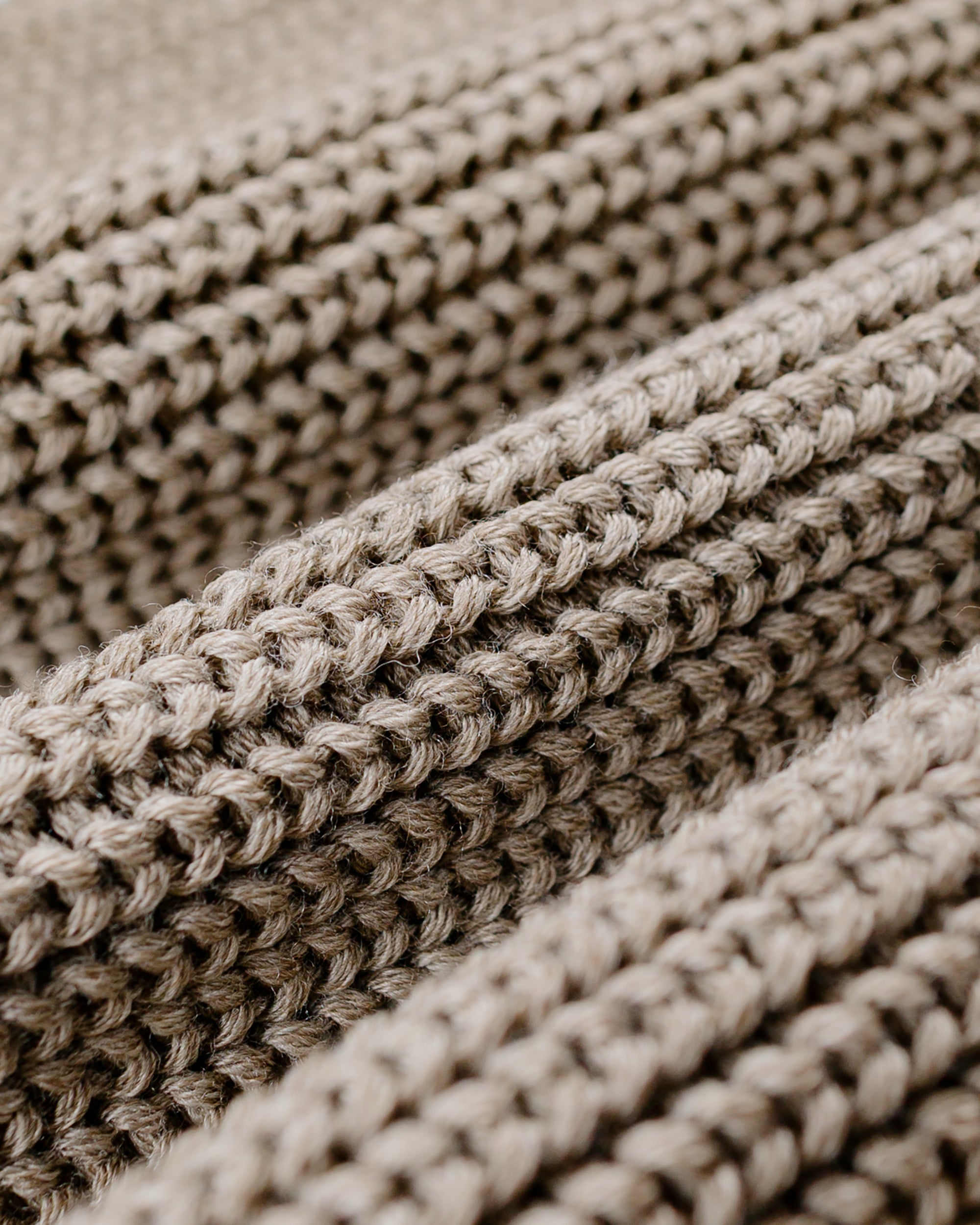 Batoner Signature Crew Neck Melange Brown