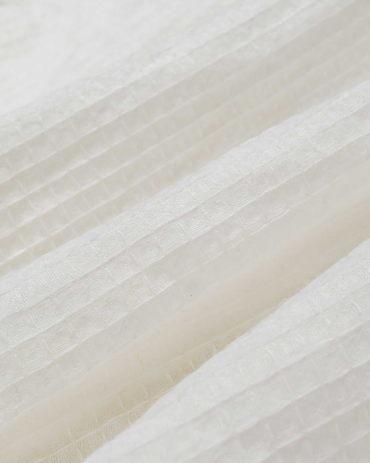 Bather White Waffle Leisure Shirt