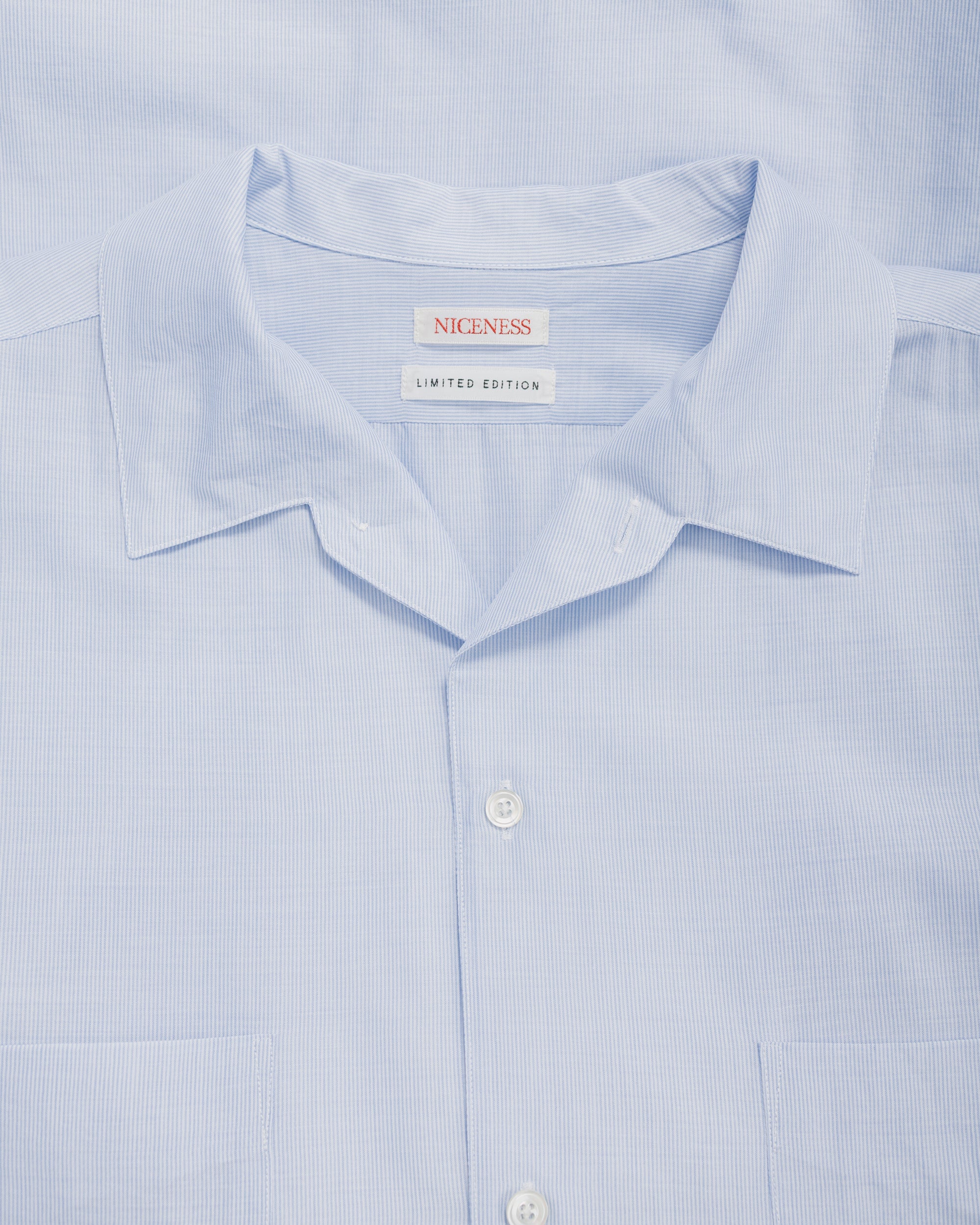 トップス NICENESS 26SS DRESS SHIRT ROMEO STRIPE L NICENESS Romeo Stripe