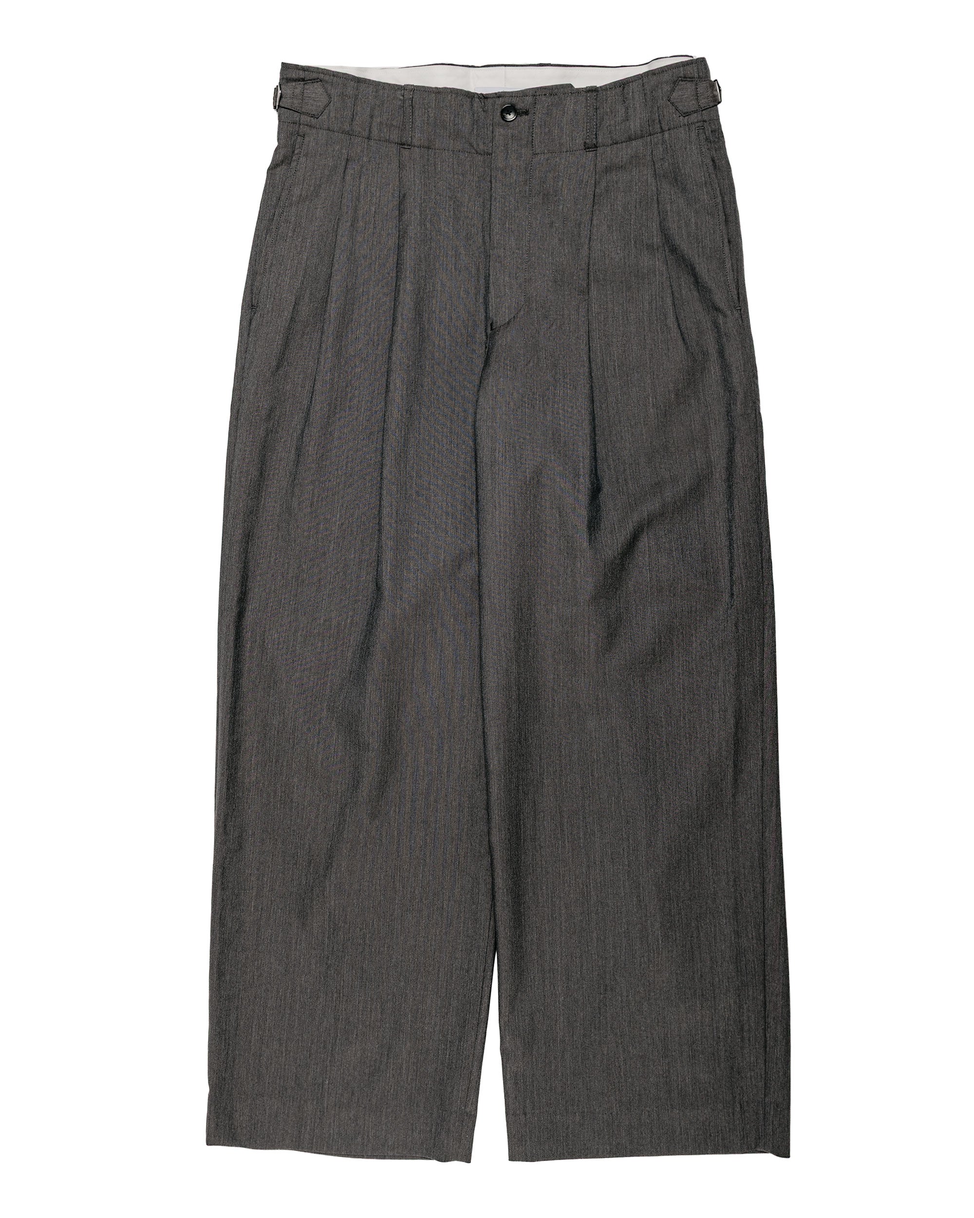 marka Danish Army Trousers 2/72 Washer Wool Tropical M.Gray