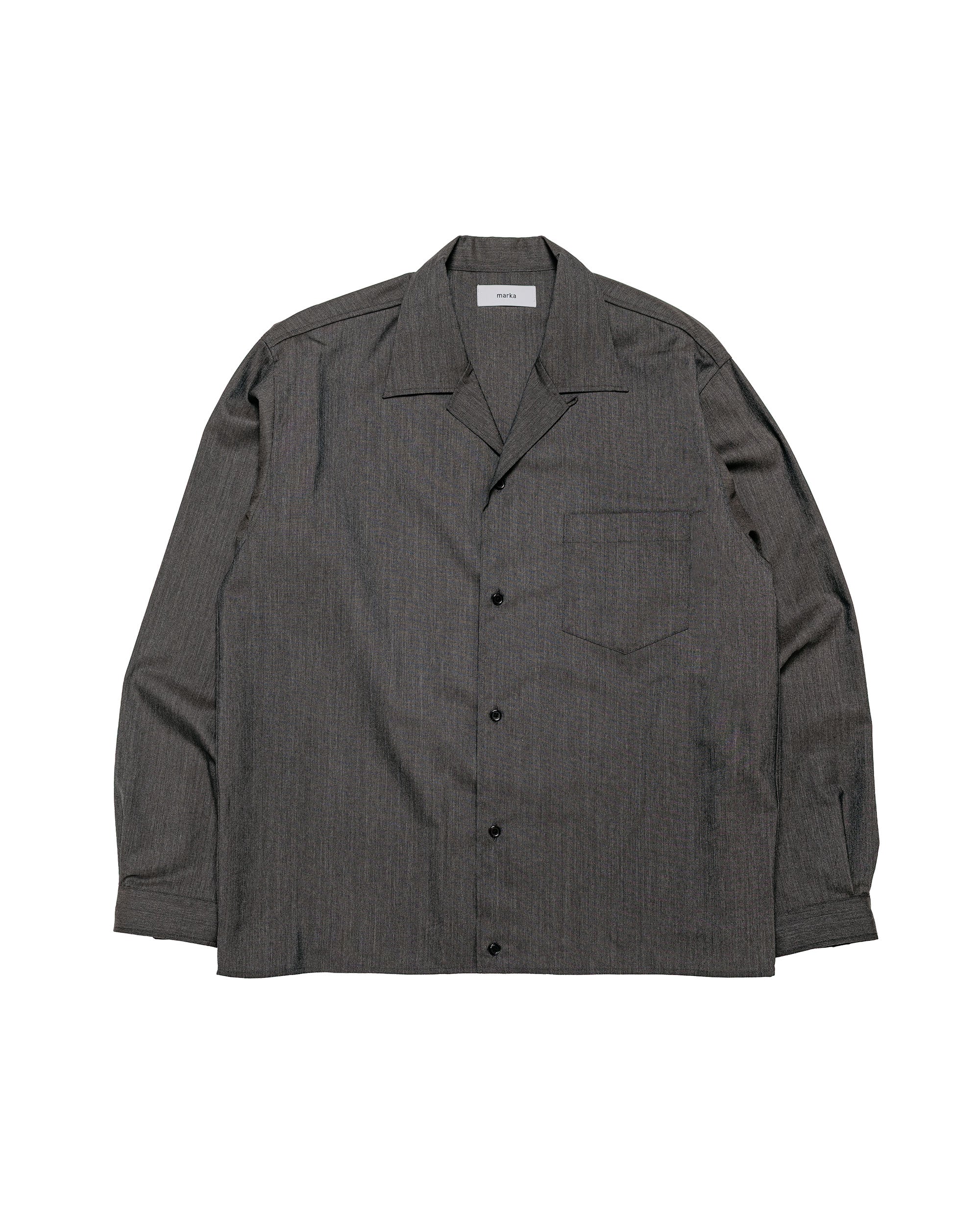 MARKAWARE COMFORT FIT SHIRTS 2 グレー MARKAWARE Comfort Fit Tee Organic Supima Border Olive