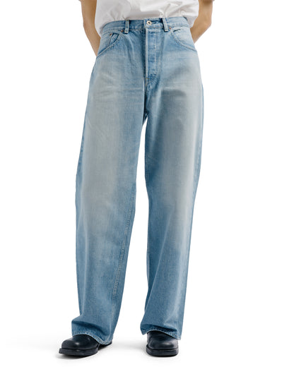 marka Cylinder Fit Jeans Organic Cotton 13.5oz Selvedge Denim Indigo V.W