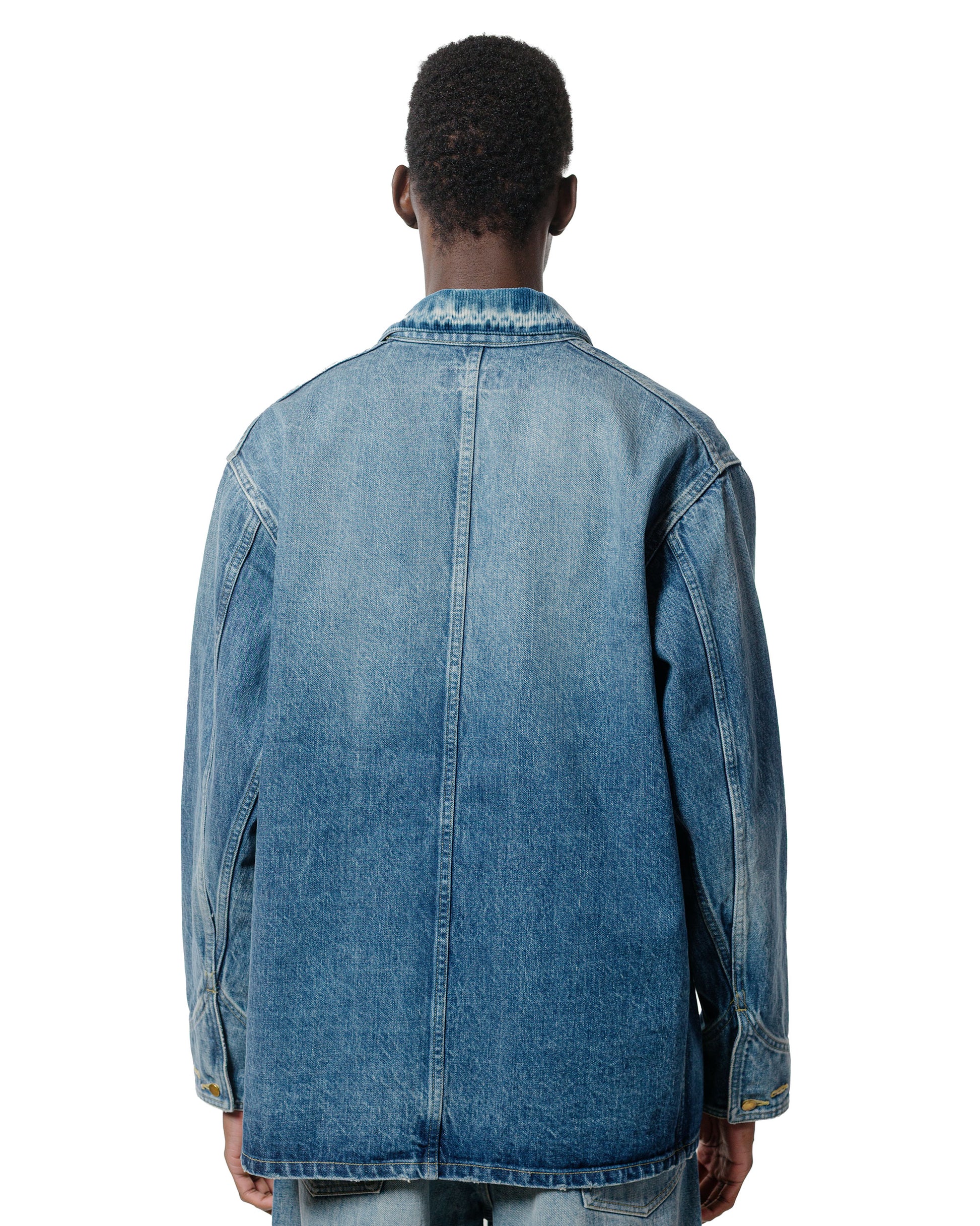 marka Denim Coverall Jacket 13.5oz Selvedge Denim Used Wash