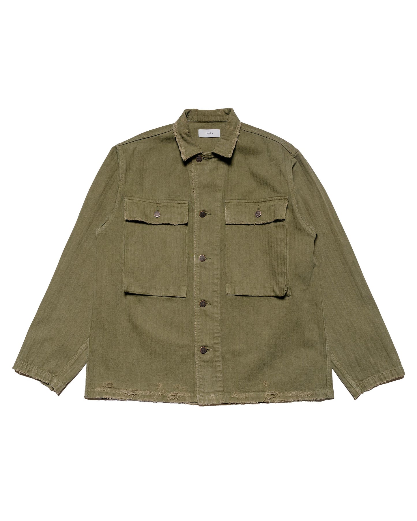 marka M-43 Jacket Cotton Herringbone Olive